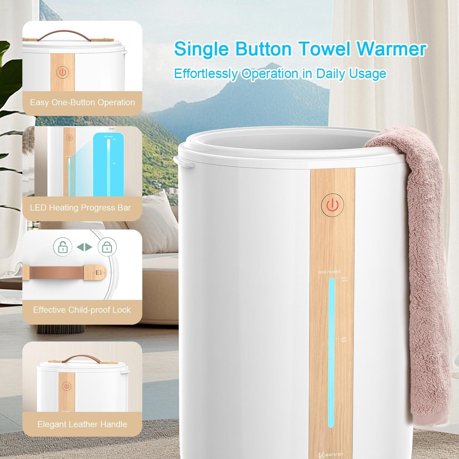 Calentador de Toallas Keenray CL2, 18L, Apagado Automático