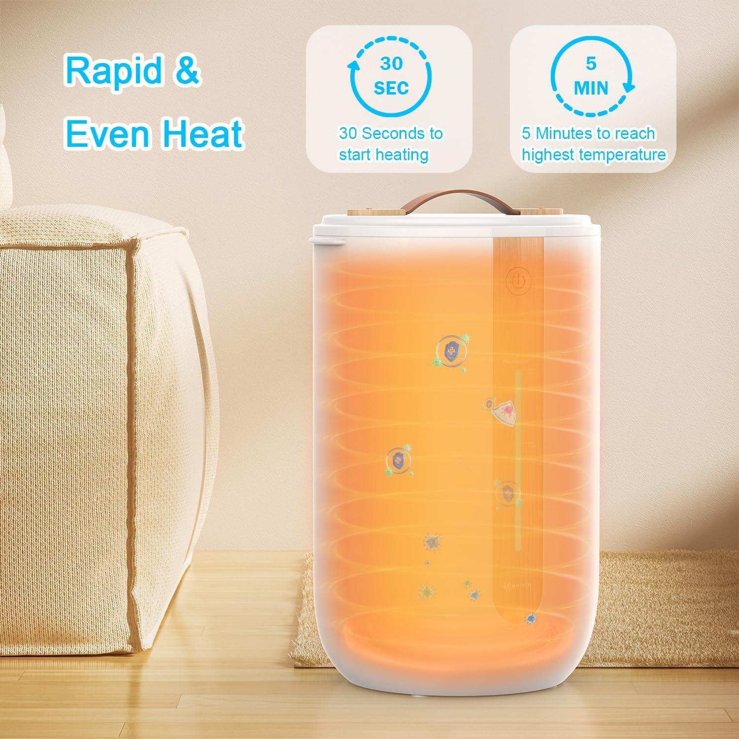 Calentador de Toallas Keenray CL2, 18L, Apagado Automático