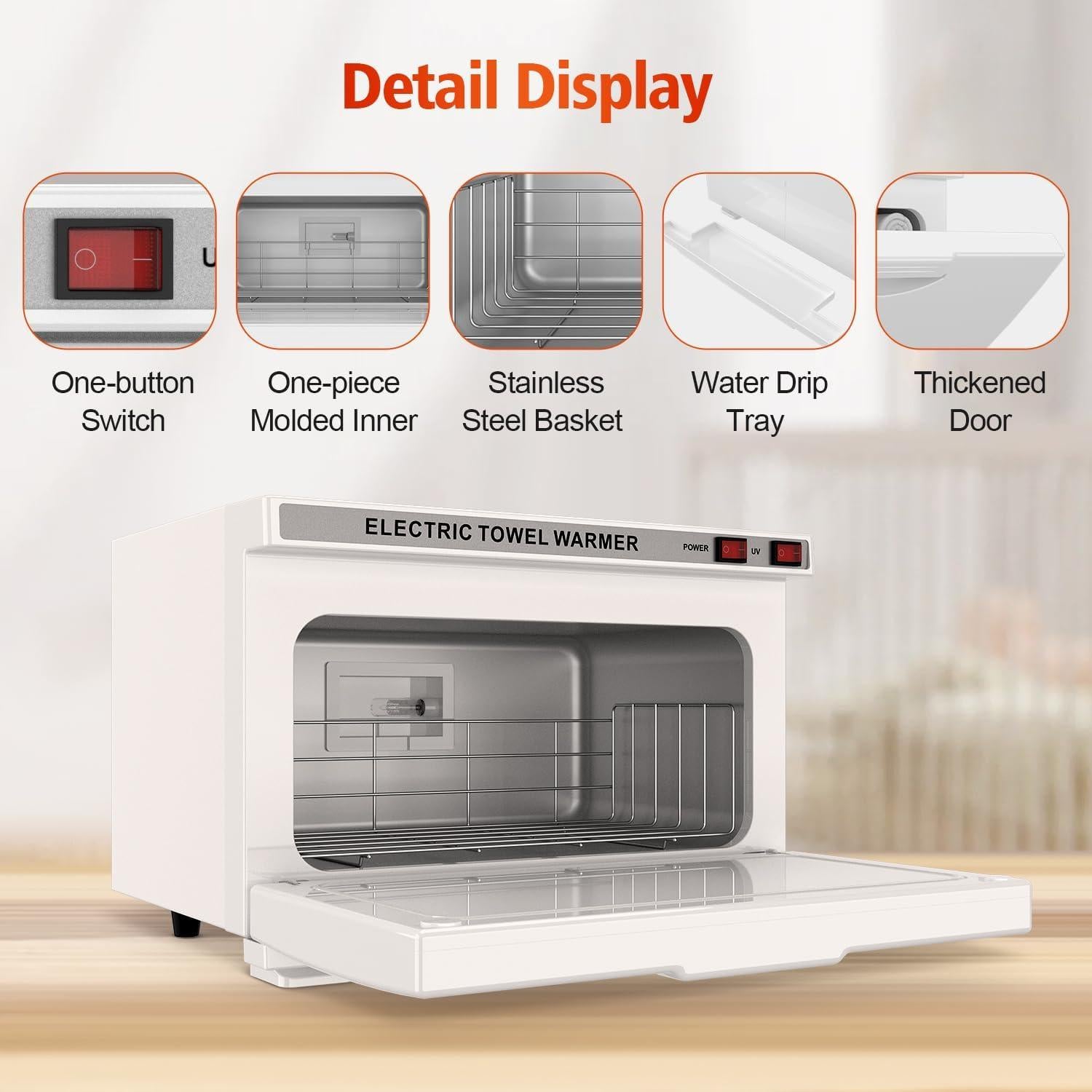 Calentador de Toallas Profesional StateRiver 16L Blanco