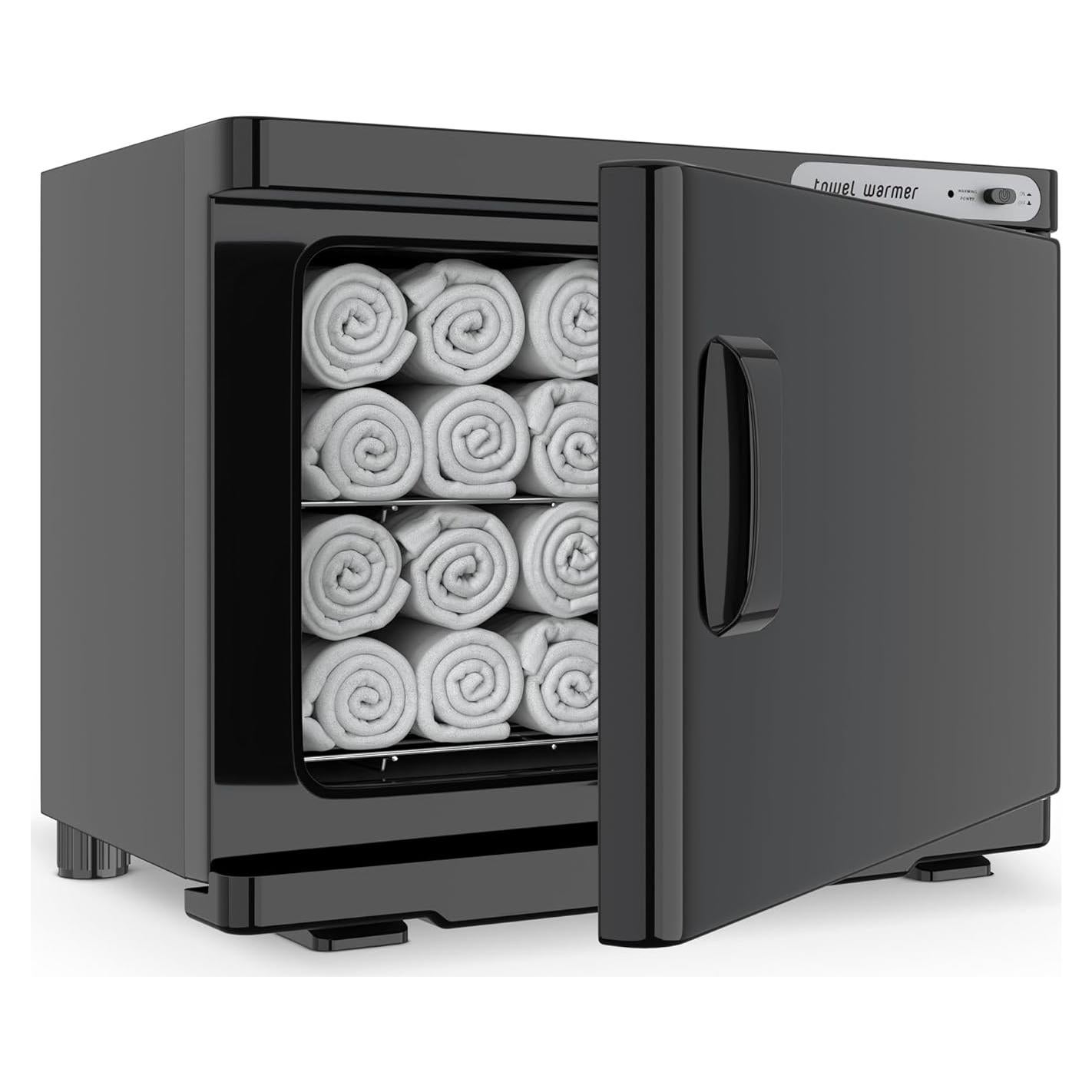 Calentador de Toallas RyJaune 23L Negro para Spa y Salón