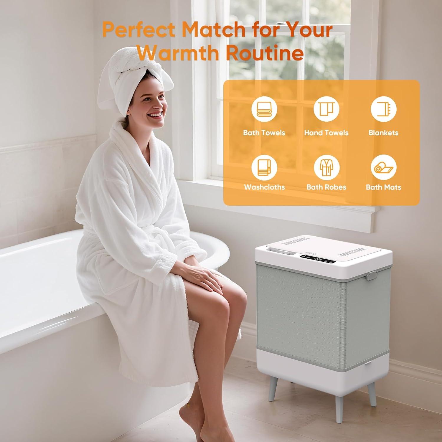 Calentador de Toallas WEETALL 35L para Baño - Rápido y Seguro