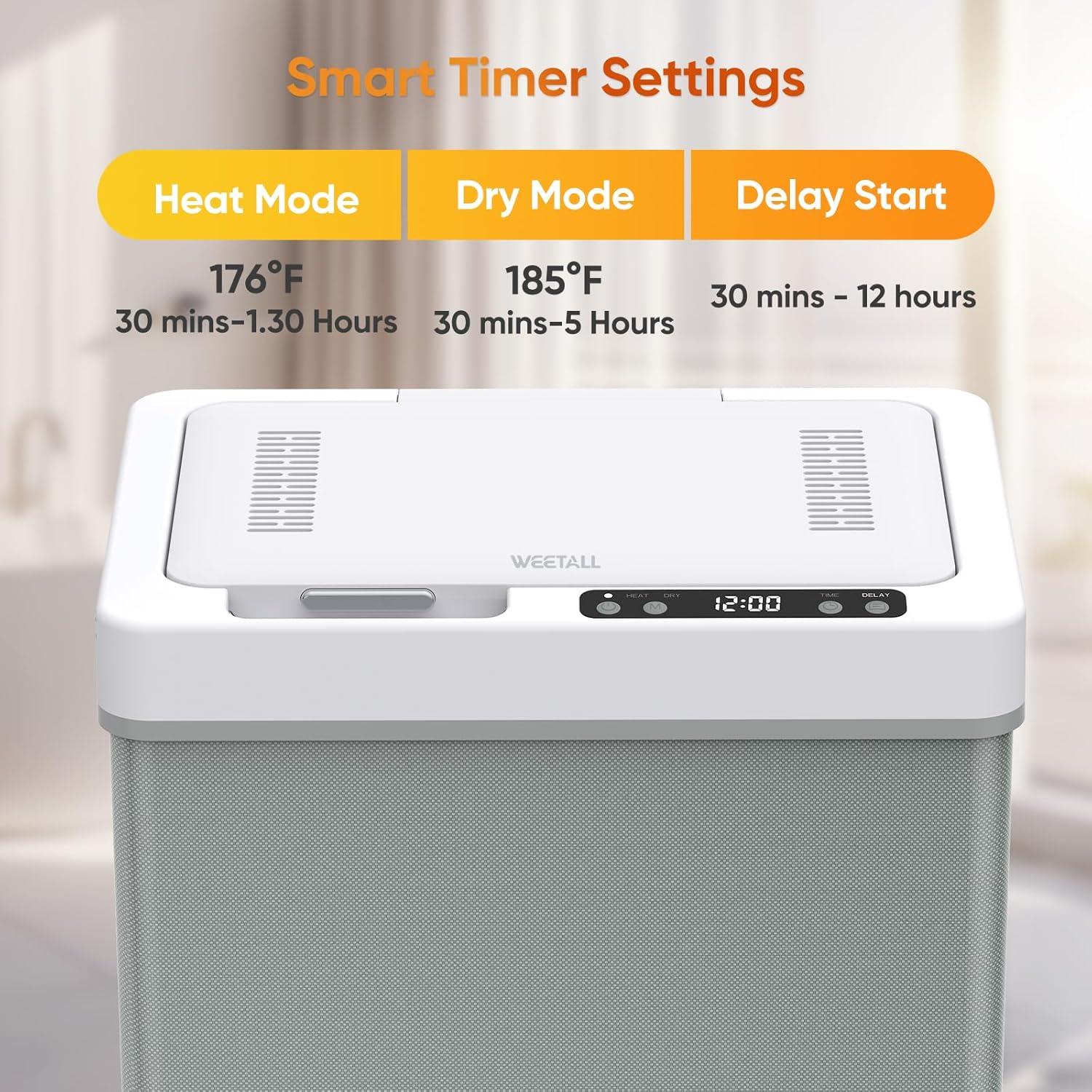 Calentador de Toallas WEETALL 35L para Baño - Rápido y Seguro