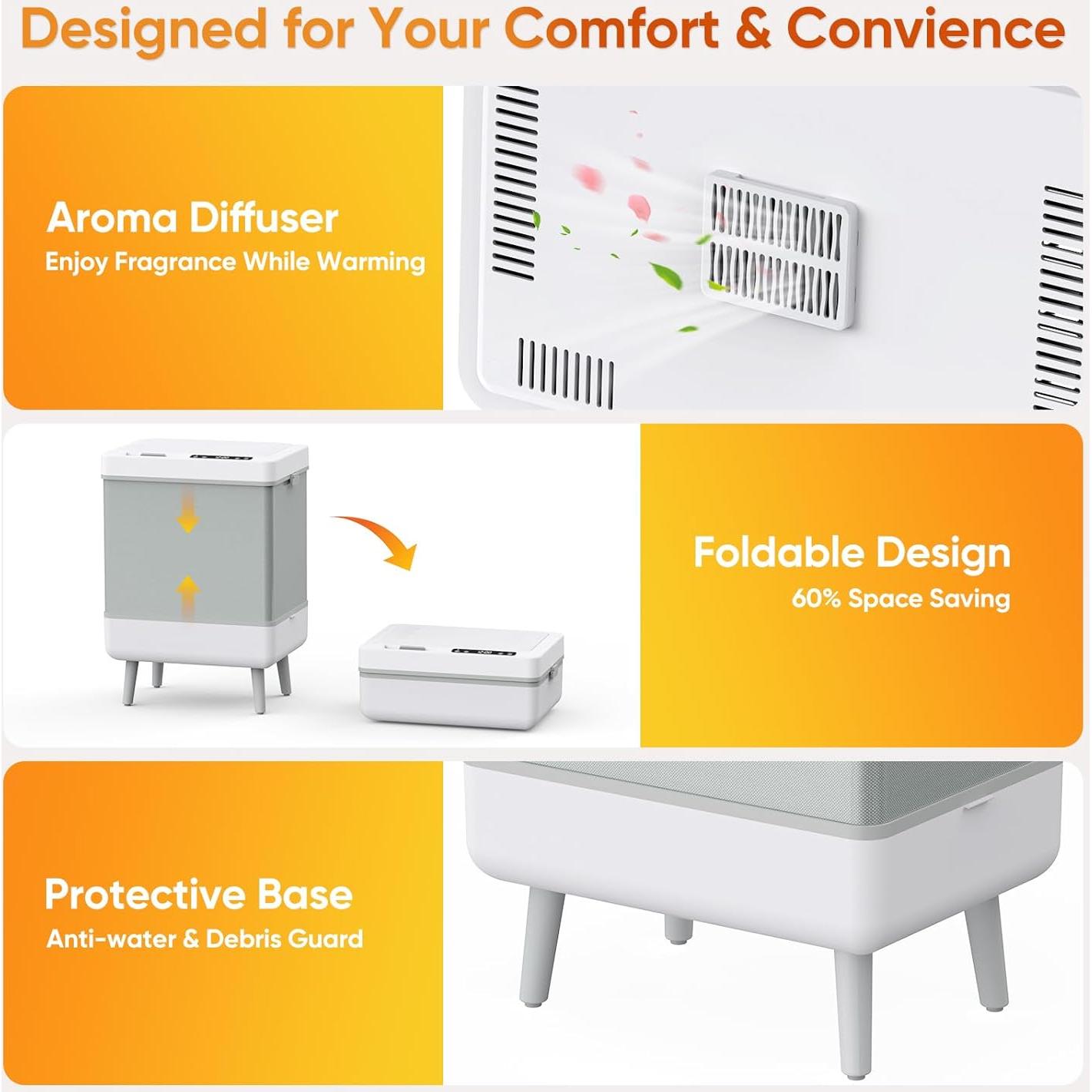 Calentador de Toallas WEETALL 35L para Baño - Rápido y Seguro