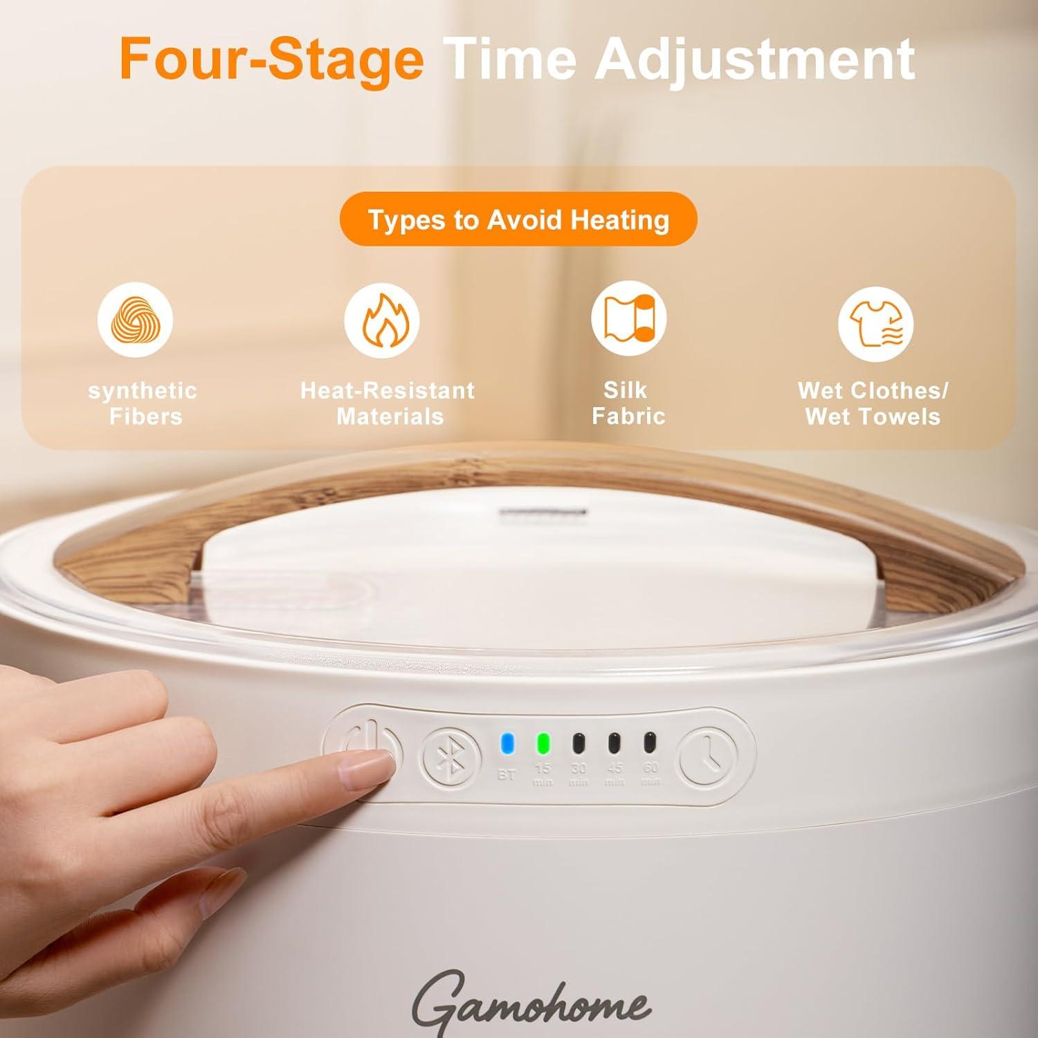 Calentador de Toallas GAMOHOME HSTW-17 con Altavoz Bluetooth