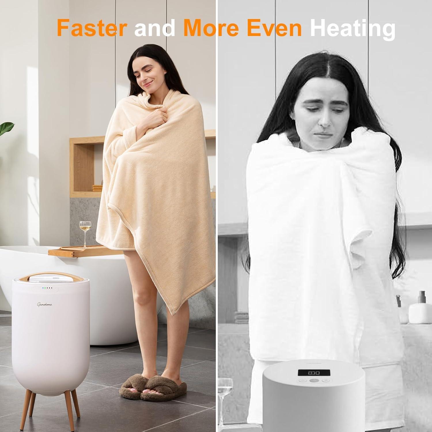 Calentador de Toallas GAMOHOME HSTW-17 con Altavoz Bluetooth