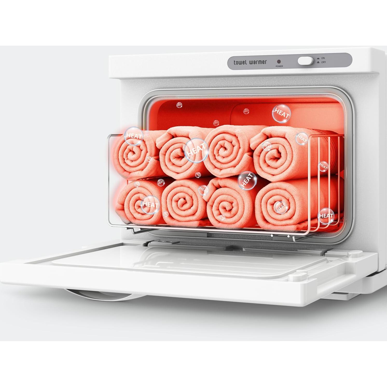 Calentador de Toallas 8L StateRiver Blanco para Spa y Hogar