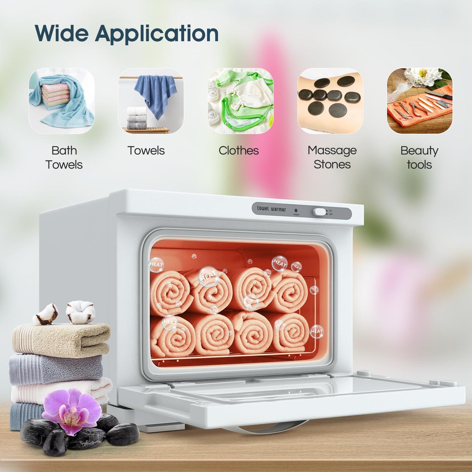 Calentador de Toallas 8L StateRiver Blanco para Spa y Hogar