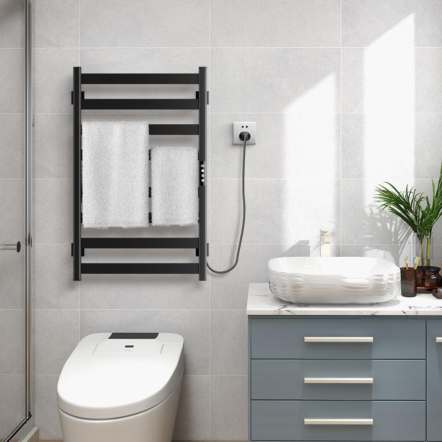 Calentador de Toallas Colliford SD-91 8 Barras Acero Inoxidable