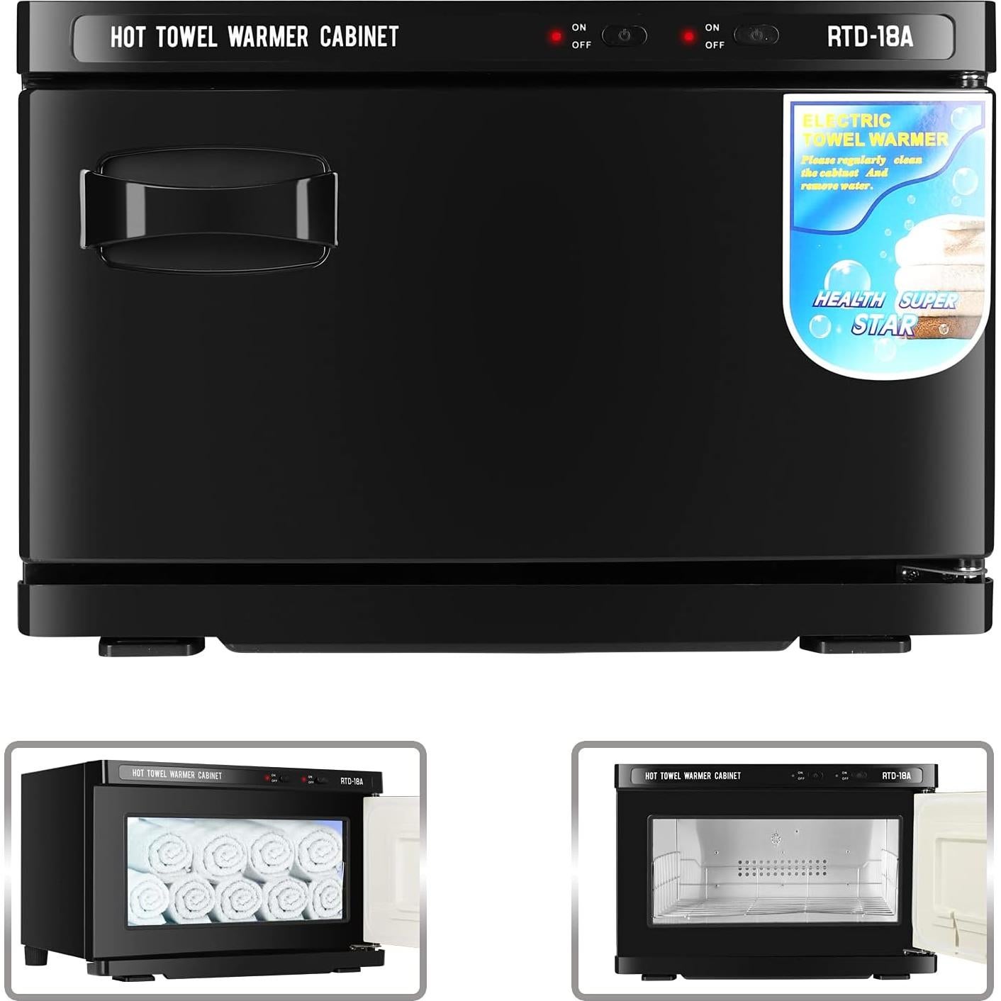 Calentador de Toallas Calientes Artist Hand 18L Acero Inoxidable