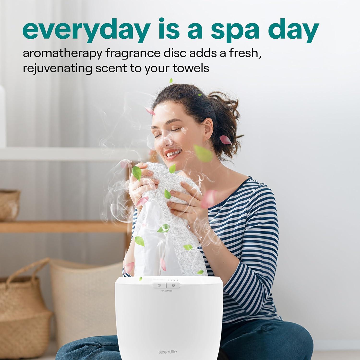 Calentador de Toallas SereneLife SLTLWS250 12L Negro