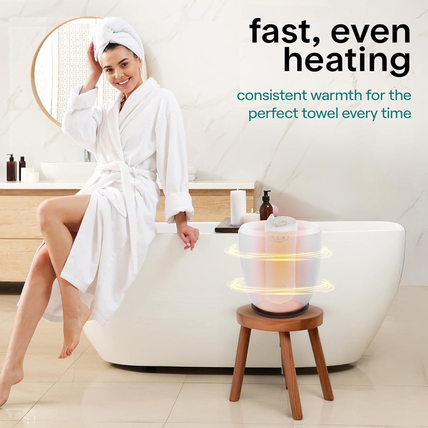 Calentador de Toallas SereneLife SLTLWS250 12L Negro