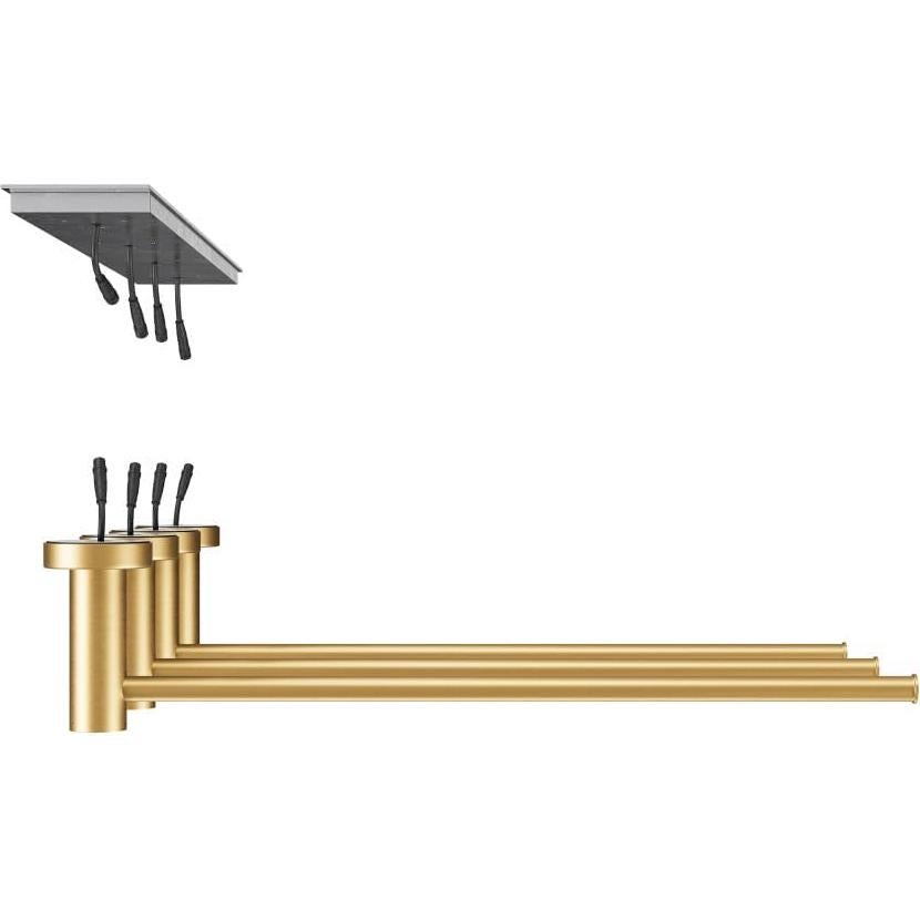 Calentador de Toallas Eléctrico Swiss Madison Claire Oro Cepillado