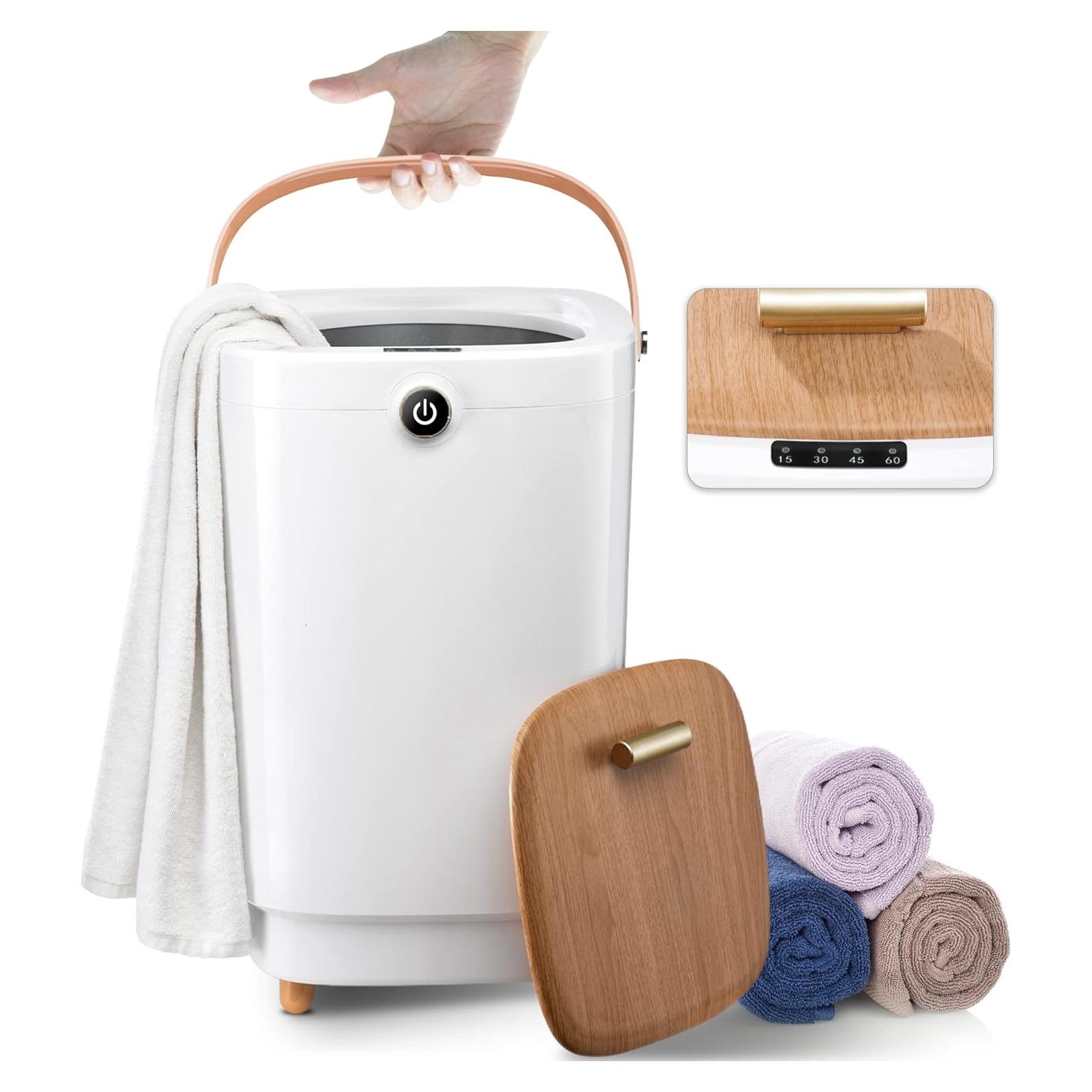 Calentador de Toallas TMWINGS MJ01 Amarillo 20L Spa Rápido