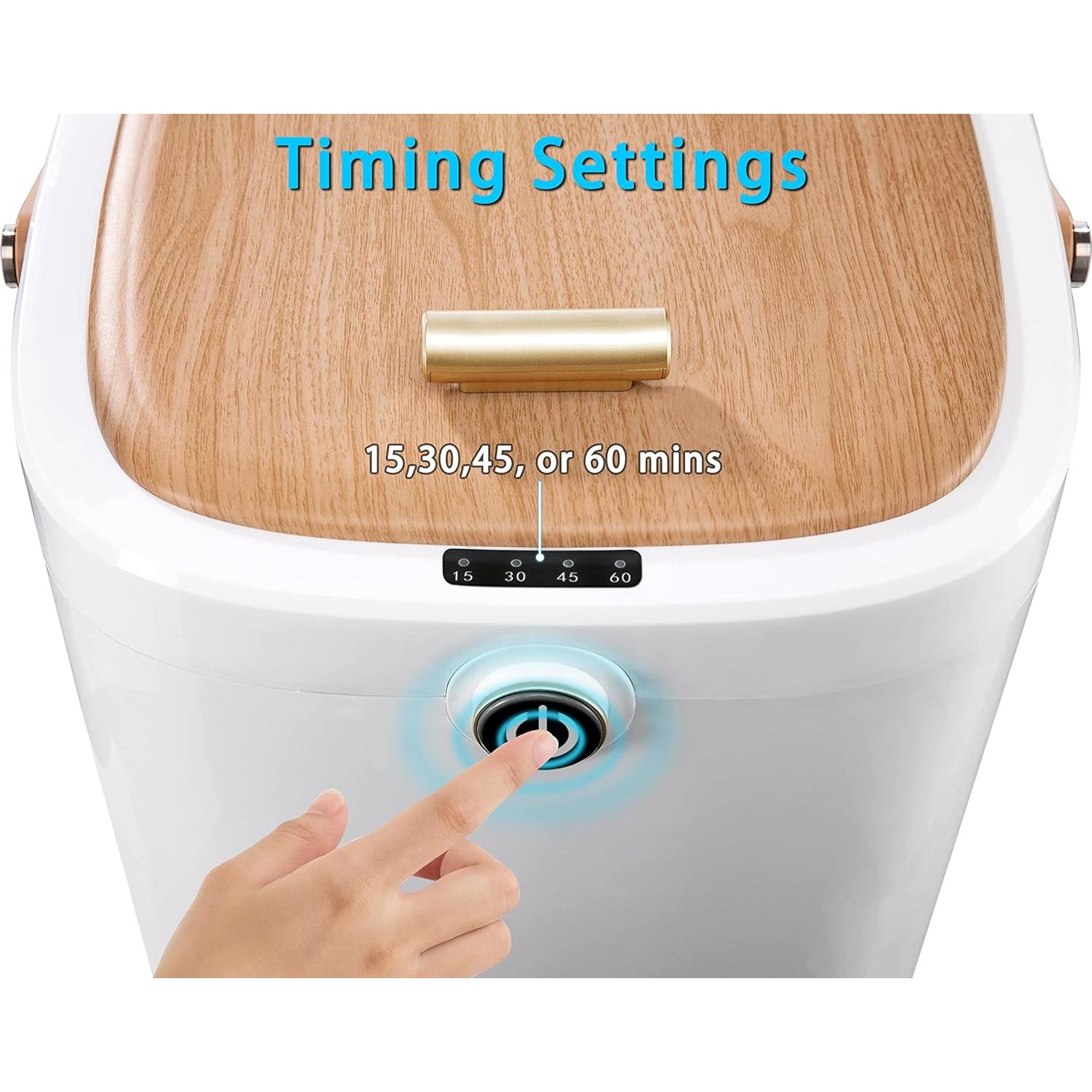 Calentador de Toallas TMWINGS MJ01 Amarillo 20L Spa Rápido