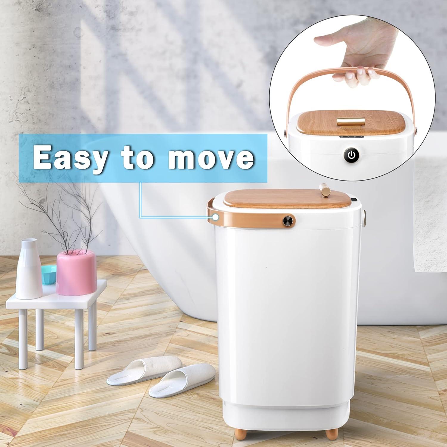 Calentador de Toallas TMWINGS MJ01 Amarillo 20L Spa Rápido