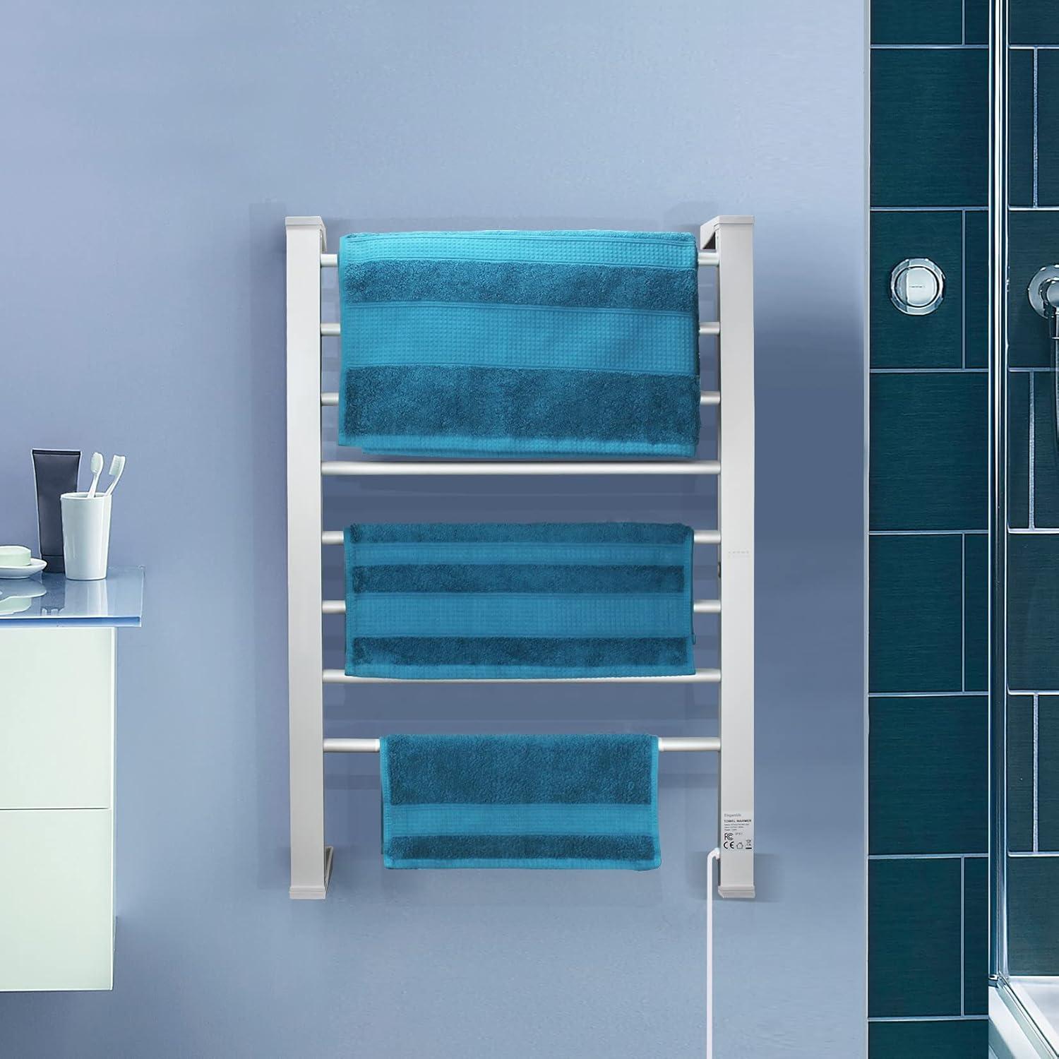 Calentador de Toallas Eléctrico ElegantLife 8 Barras 55x85cm