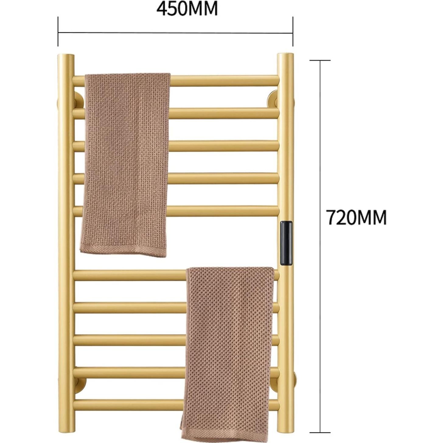 Calentador de Toallas DUDYP Oro 10 Barras 76.2x48.3cm