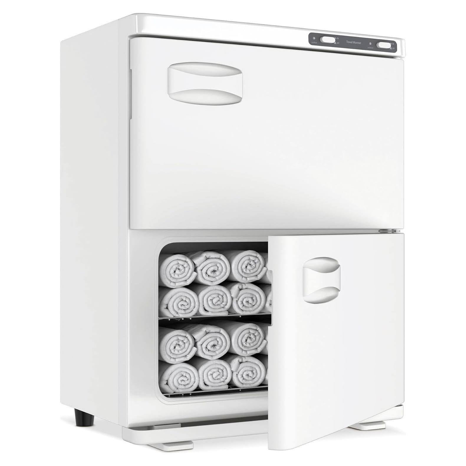 Calentador de Toallas SalonDepot KD-45 46L Doble Gabinete Blanco