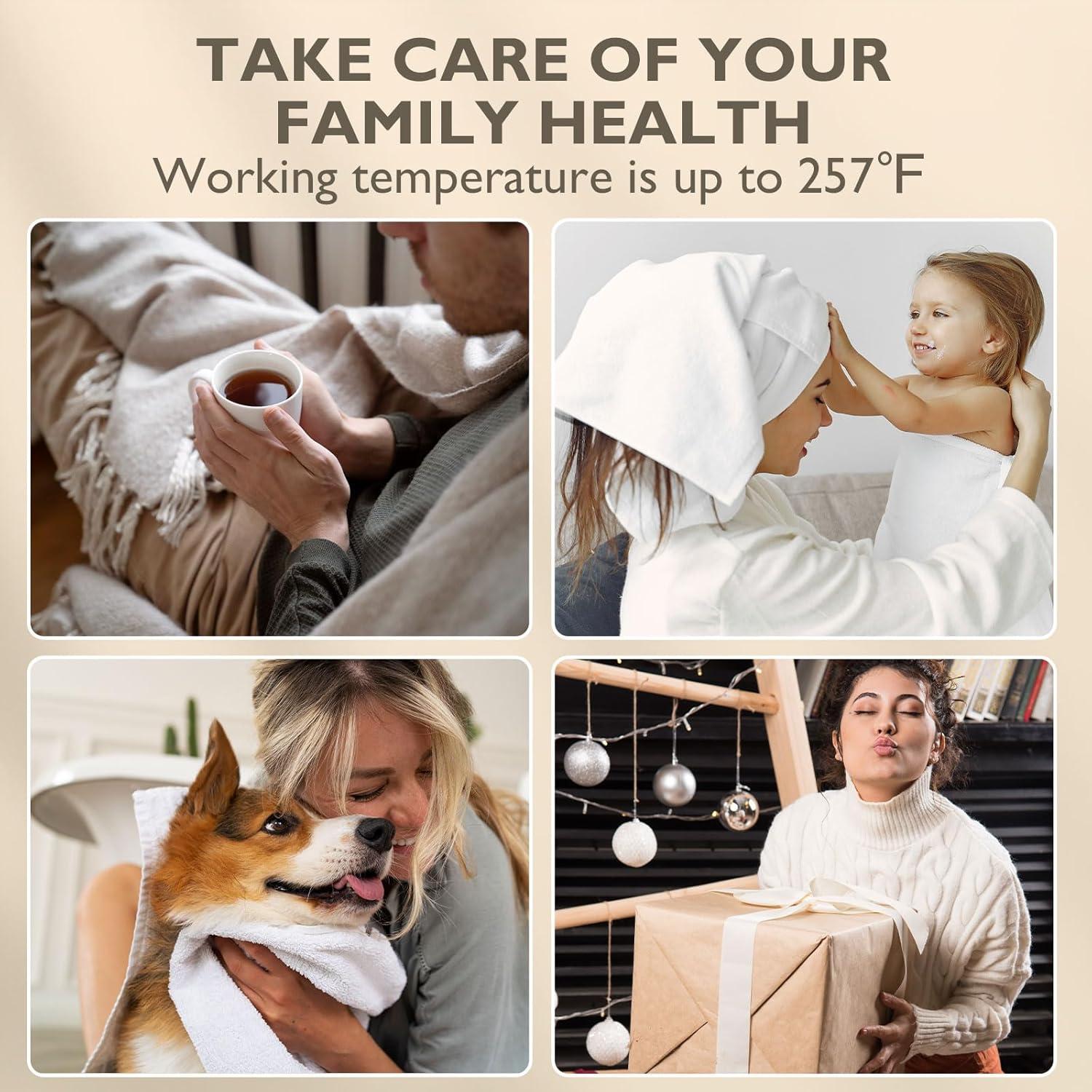 Calentador de Toallas Lagute iSnug 20L con Temporizador y Luz LED