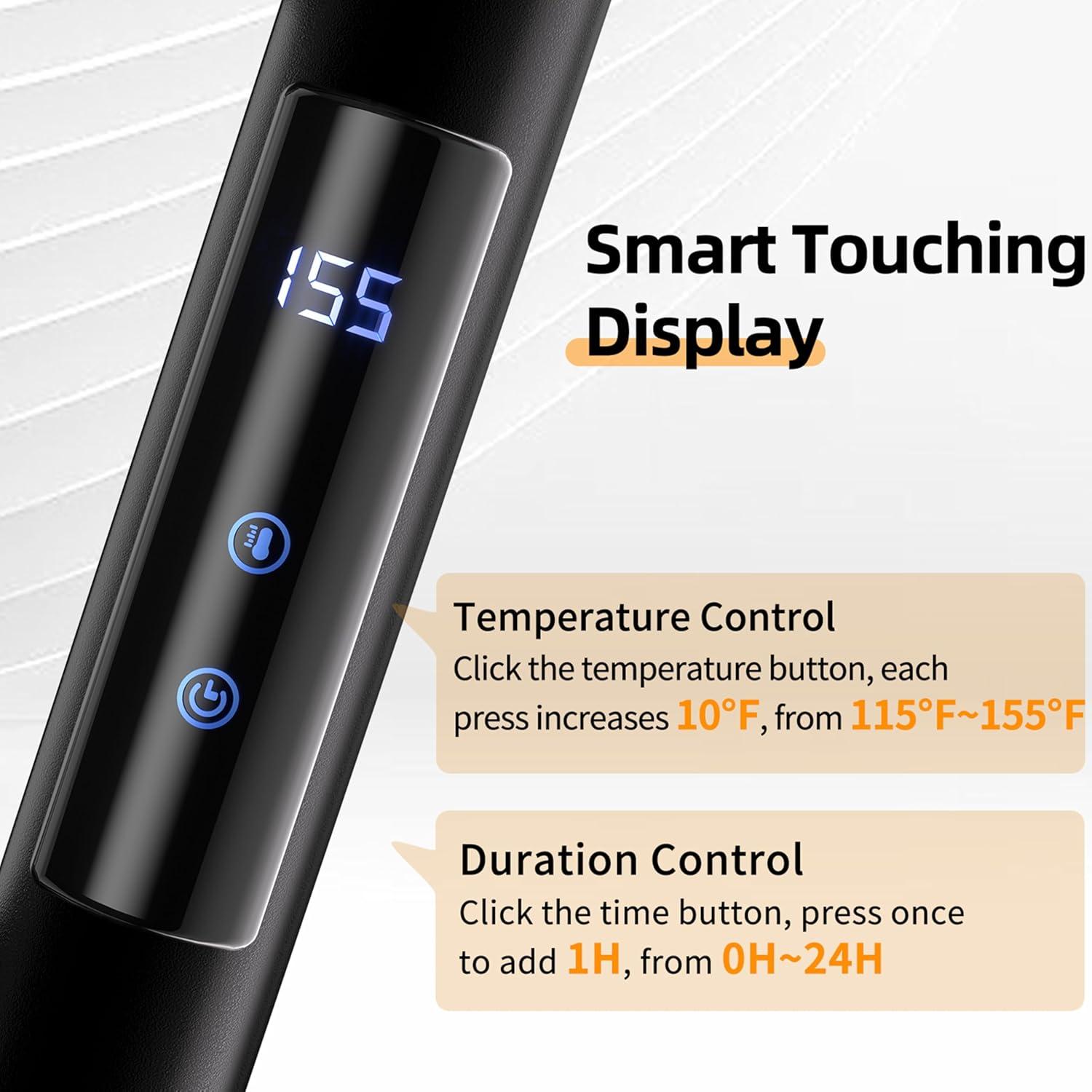 Toallero Calentado Eléctrico Statappy HTR 7 Barras Acero Inoxidable
