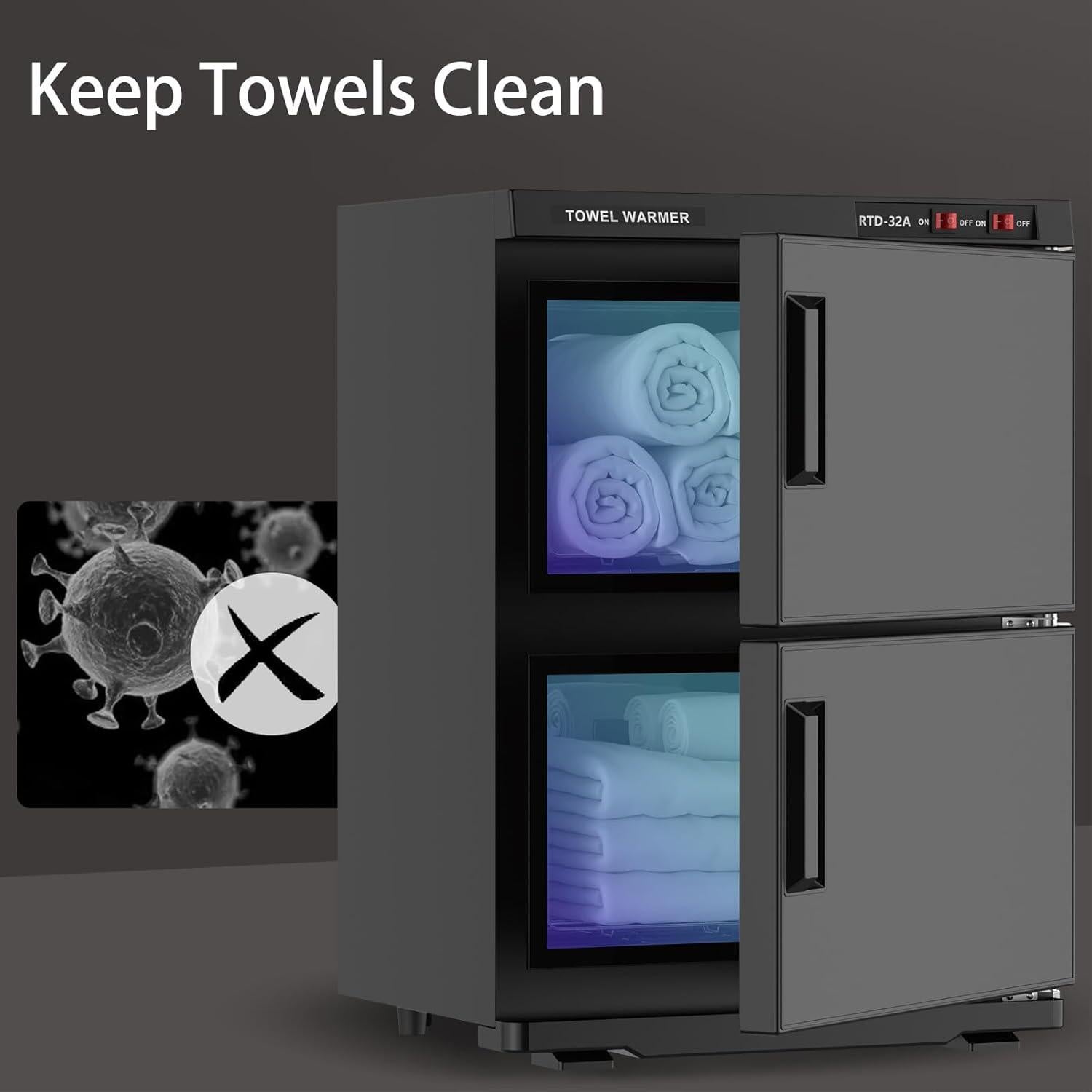 Cabinet Calentador de Toallas 32L ADVWIN Profesional Spa