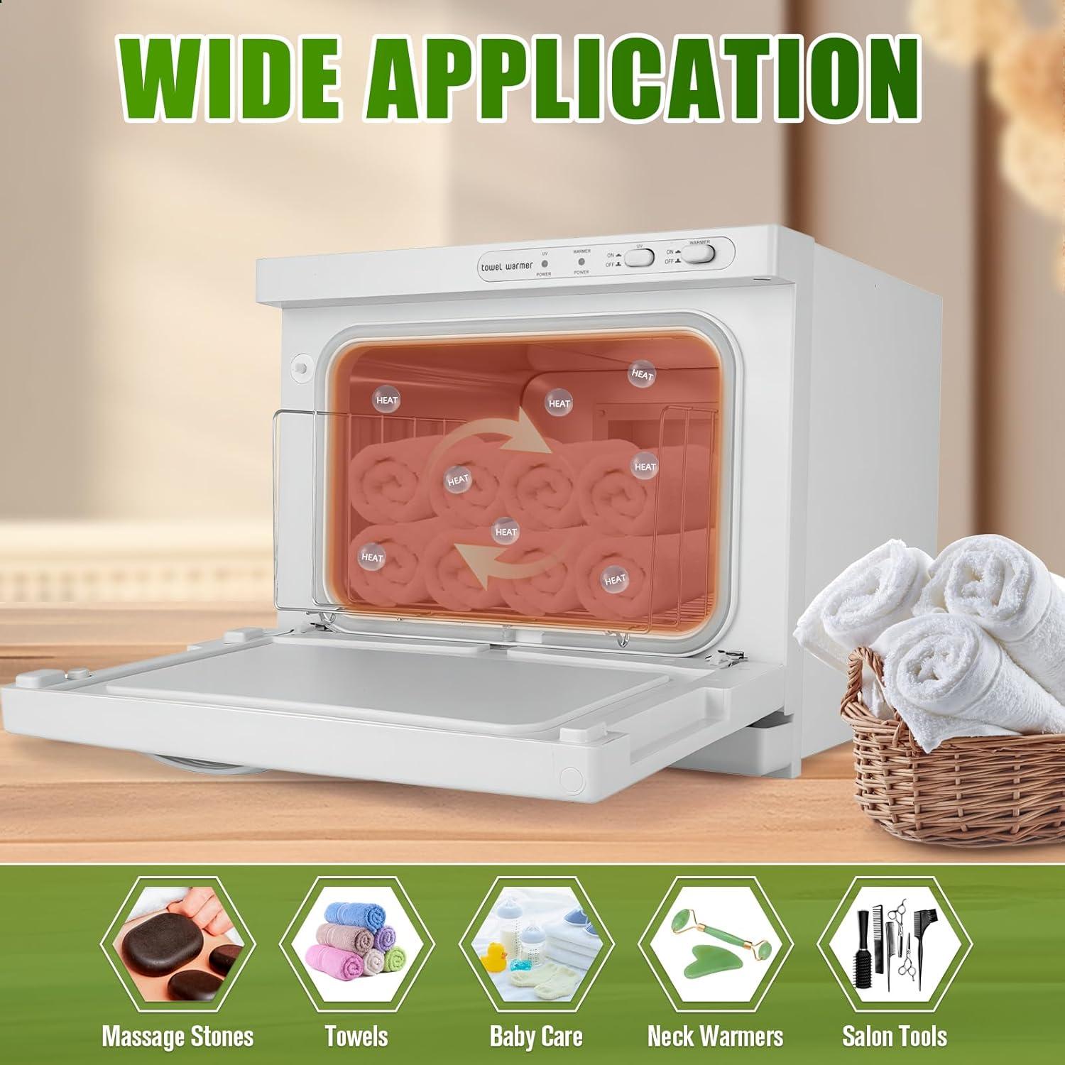 Calentador de Toallas Caliente 8L 130W Control Temperatura