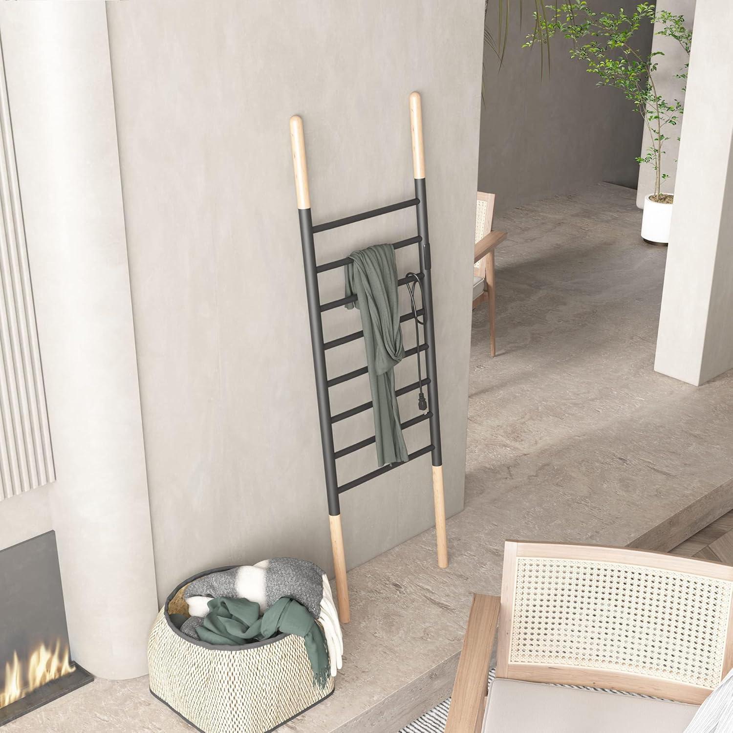 Rack Calentador de Toallas P&Bhusri EG08 8 Barras Acero Inoxidable