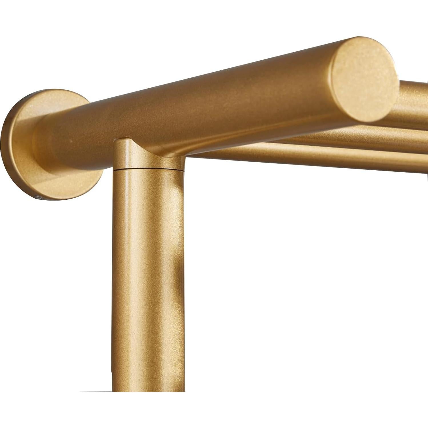 Soporte de Toallas Calentado EWDPHW Dorado 70W Montado en Pared