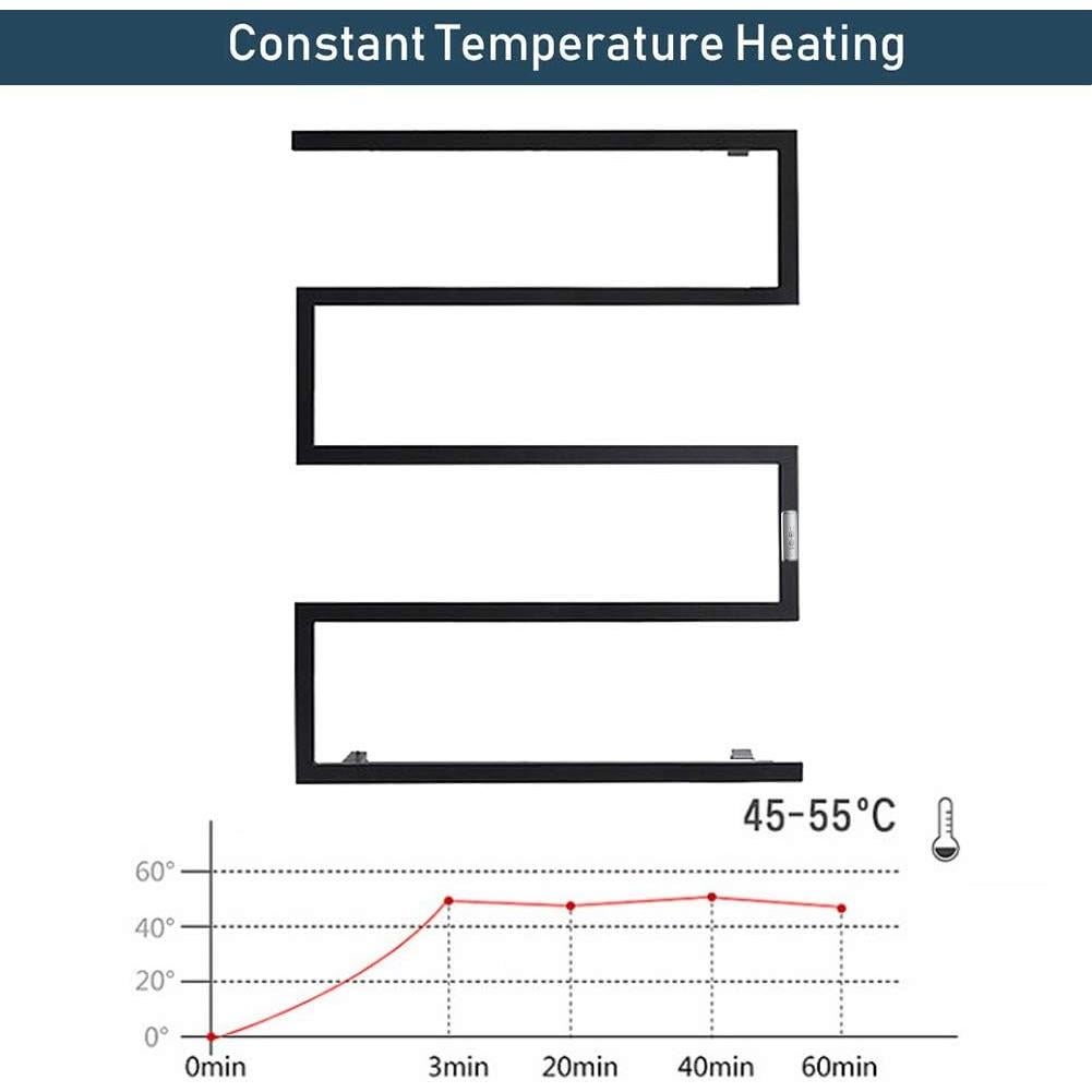 Calentador de Toallas Eléctrico SMCJZ Acero Inoxidable 304 88W
