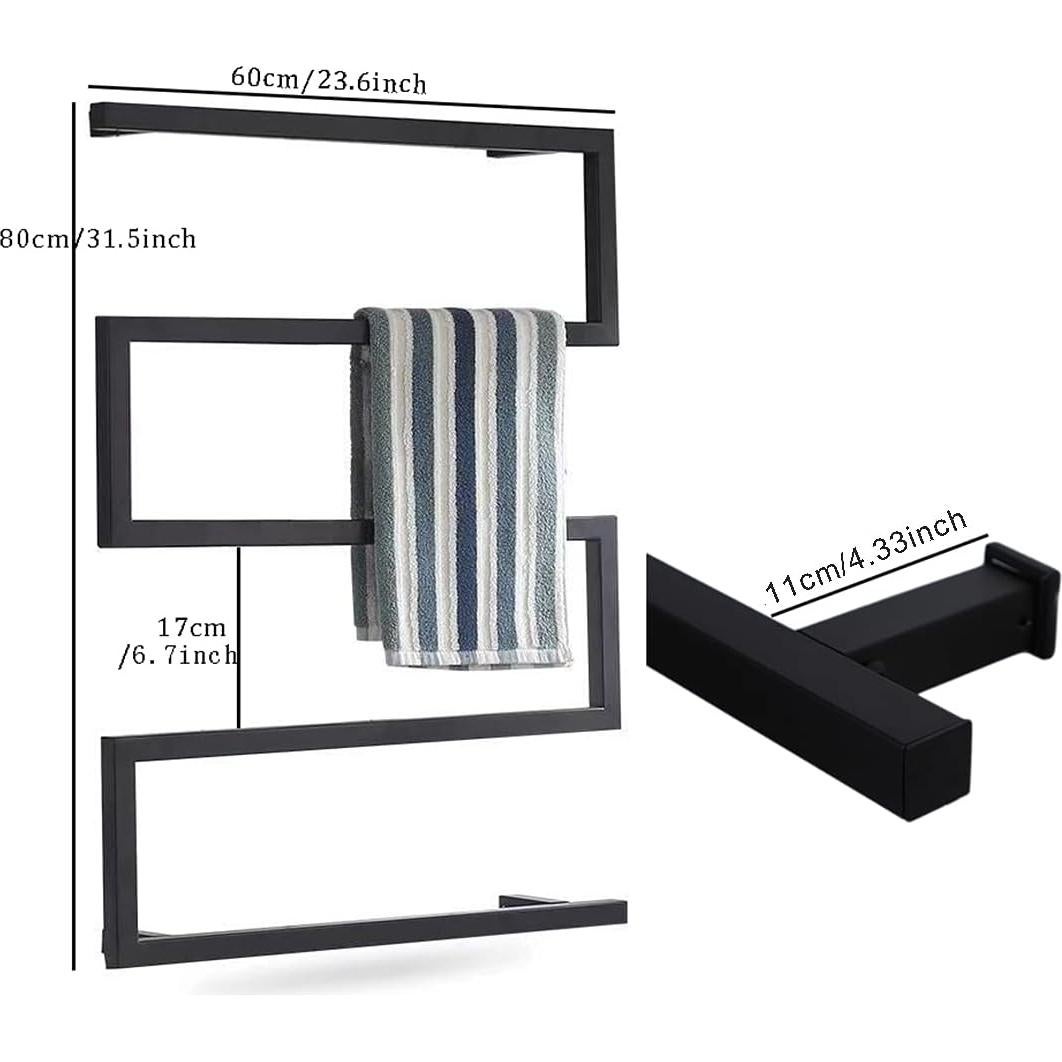 Calentador de Toallas Eléctrico SMCJZ Acero Inoxidable 304 88W