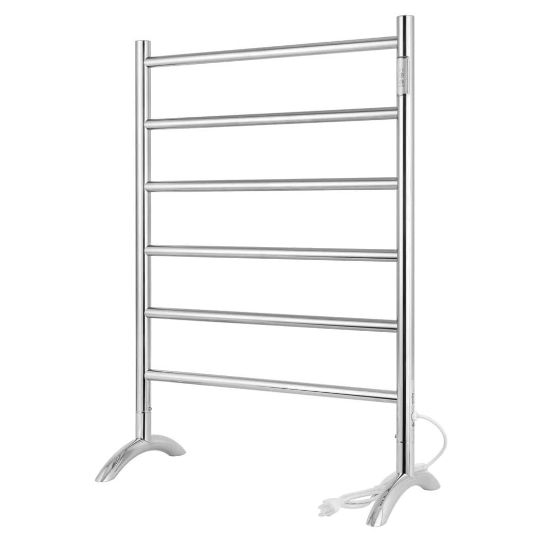 Calentador de Toallas NORTTA A-CR06 6 Barras Acero Inoxidable 24W