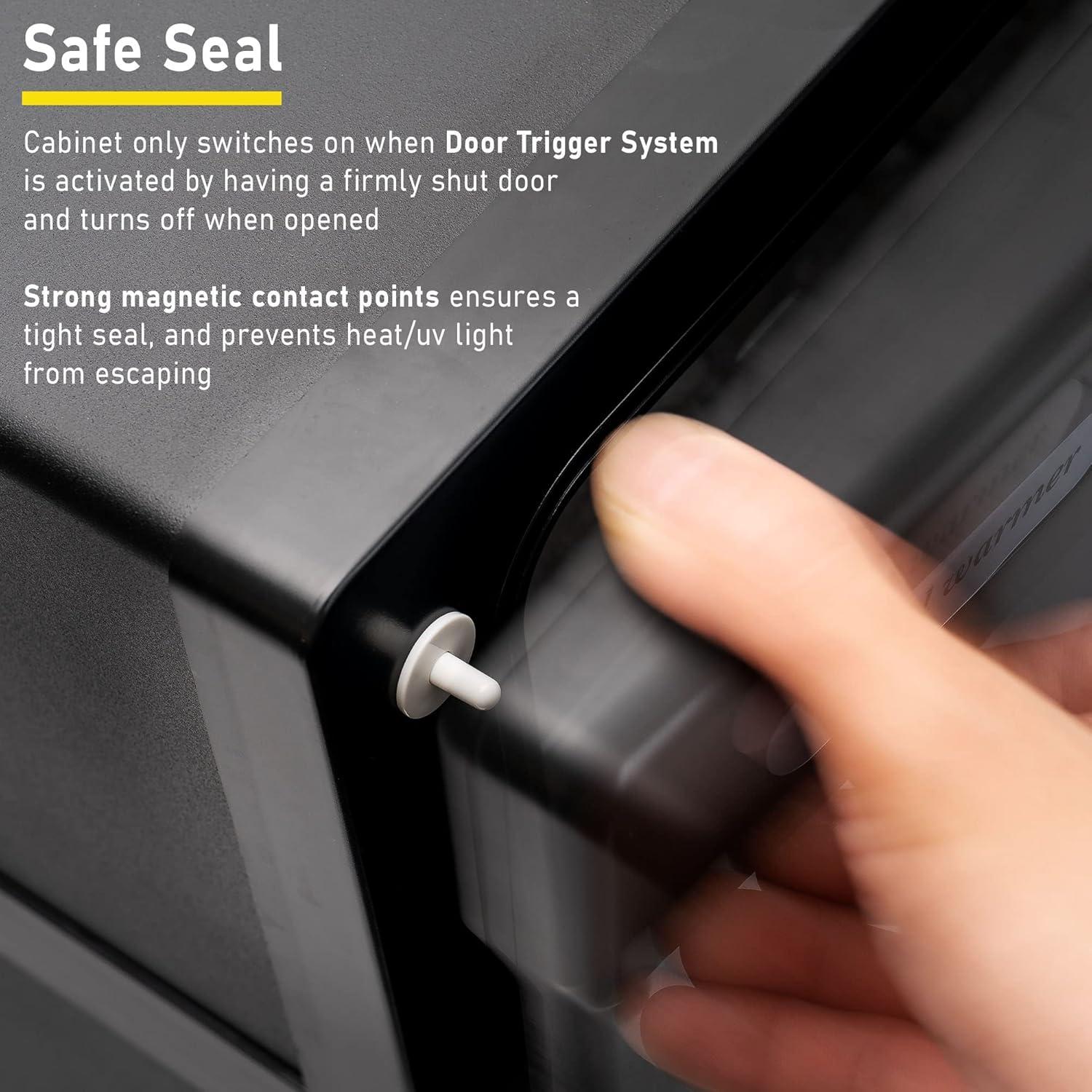 Calentador de Toallas West Ivory 7.5L 2 en 1 con UV - Negro