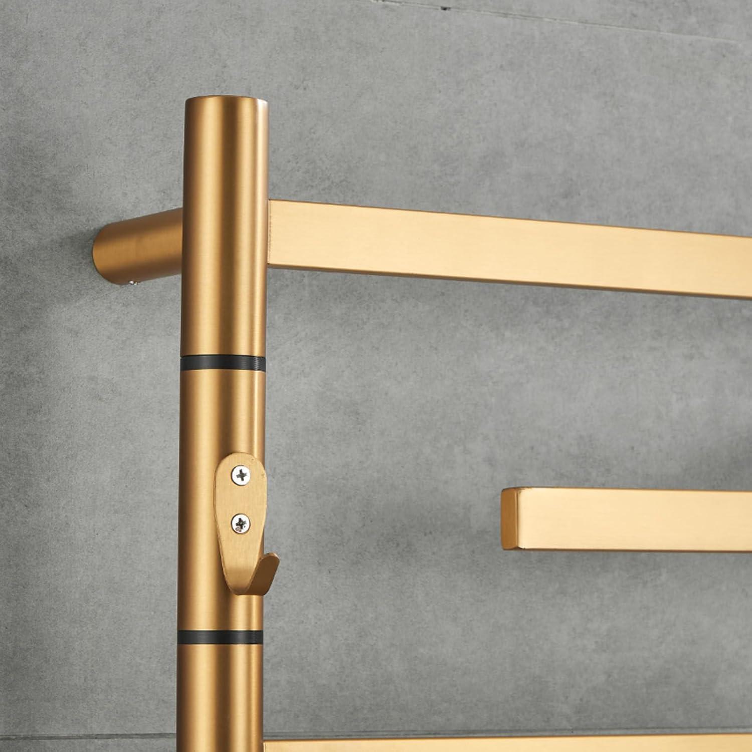 Radiador de Toallas Eléctrico DYHXI 85W Acero Inoxidable 304