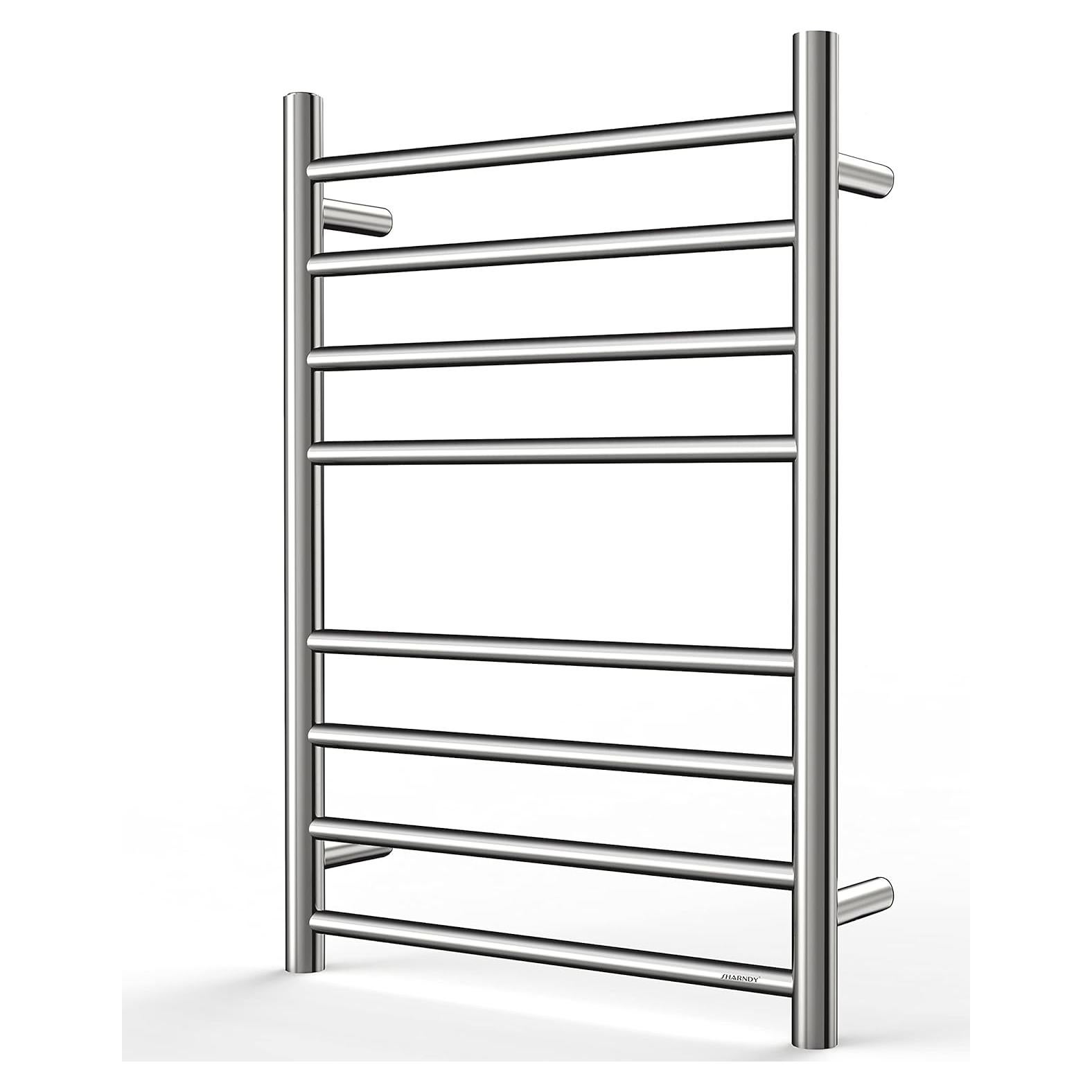 Calentador de Toallas Eléctrico SHARNDY Cromo Pulido 70W 70x50 cm