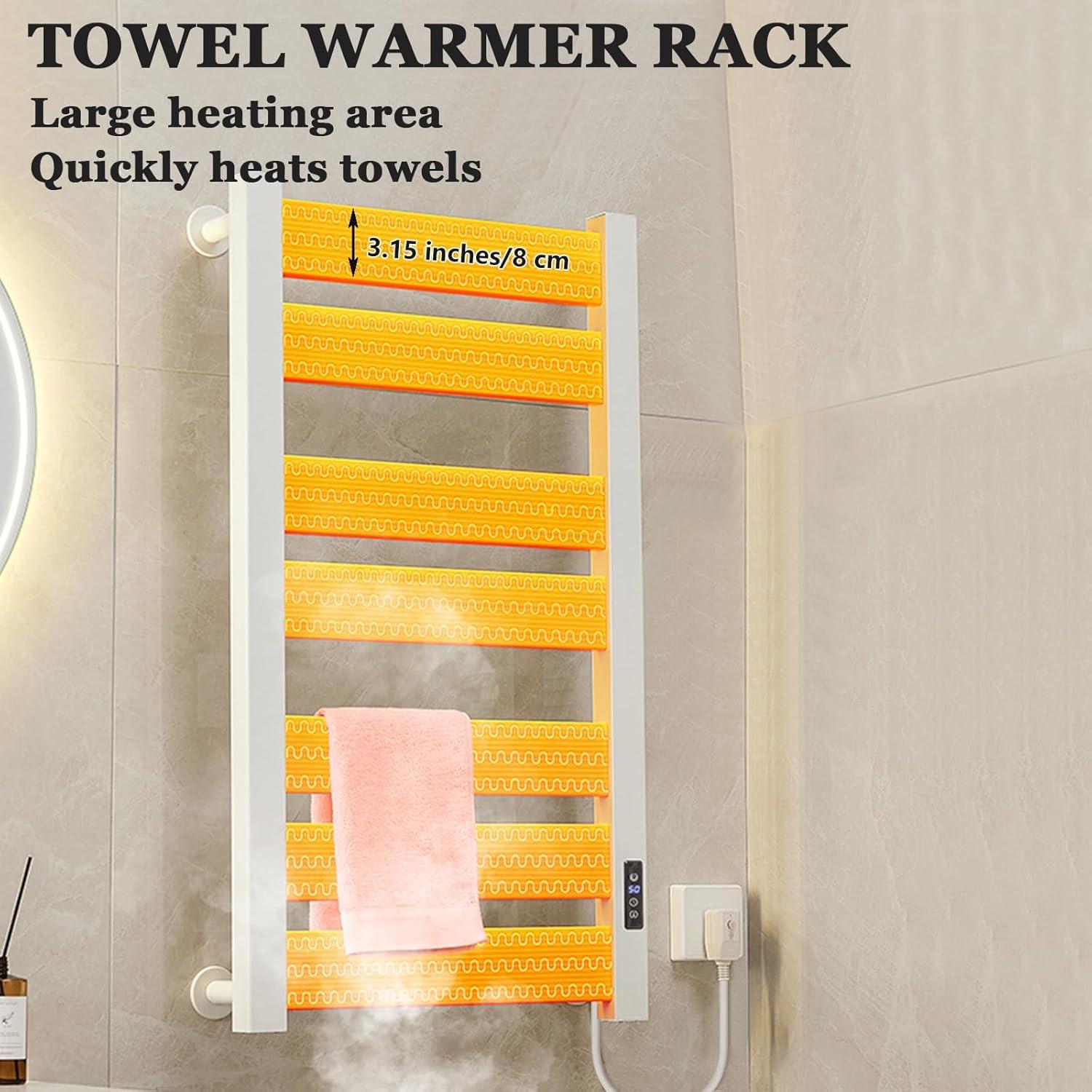 Soporte para Toallas Calentador Verida M27 180W 7 Varillas