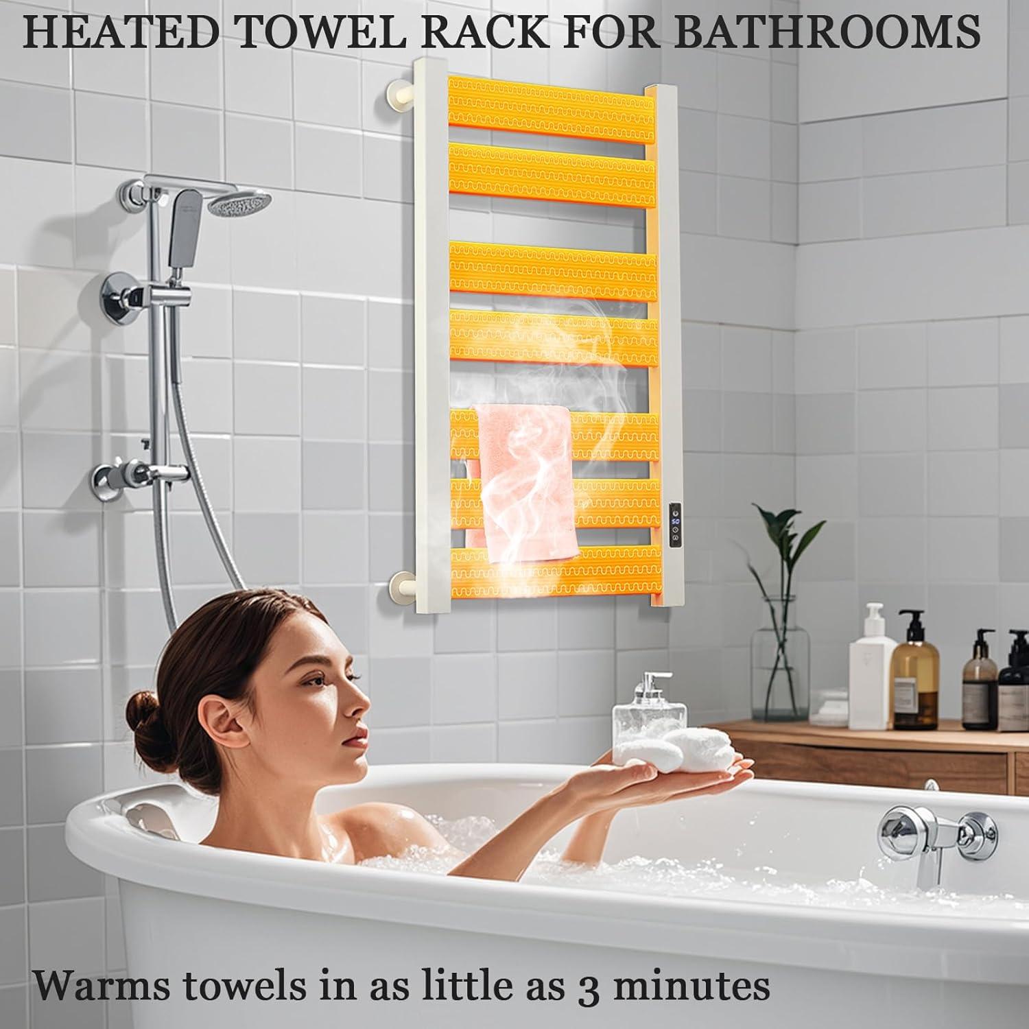 Soporte para Toallas Calentador Verida M27 180W 7 Varillas