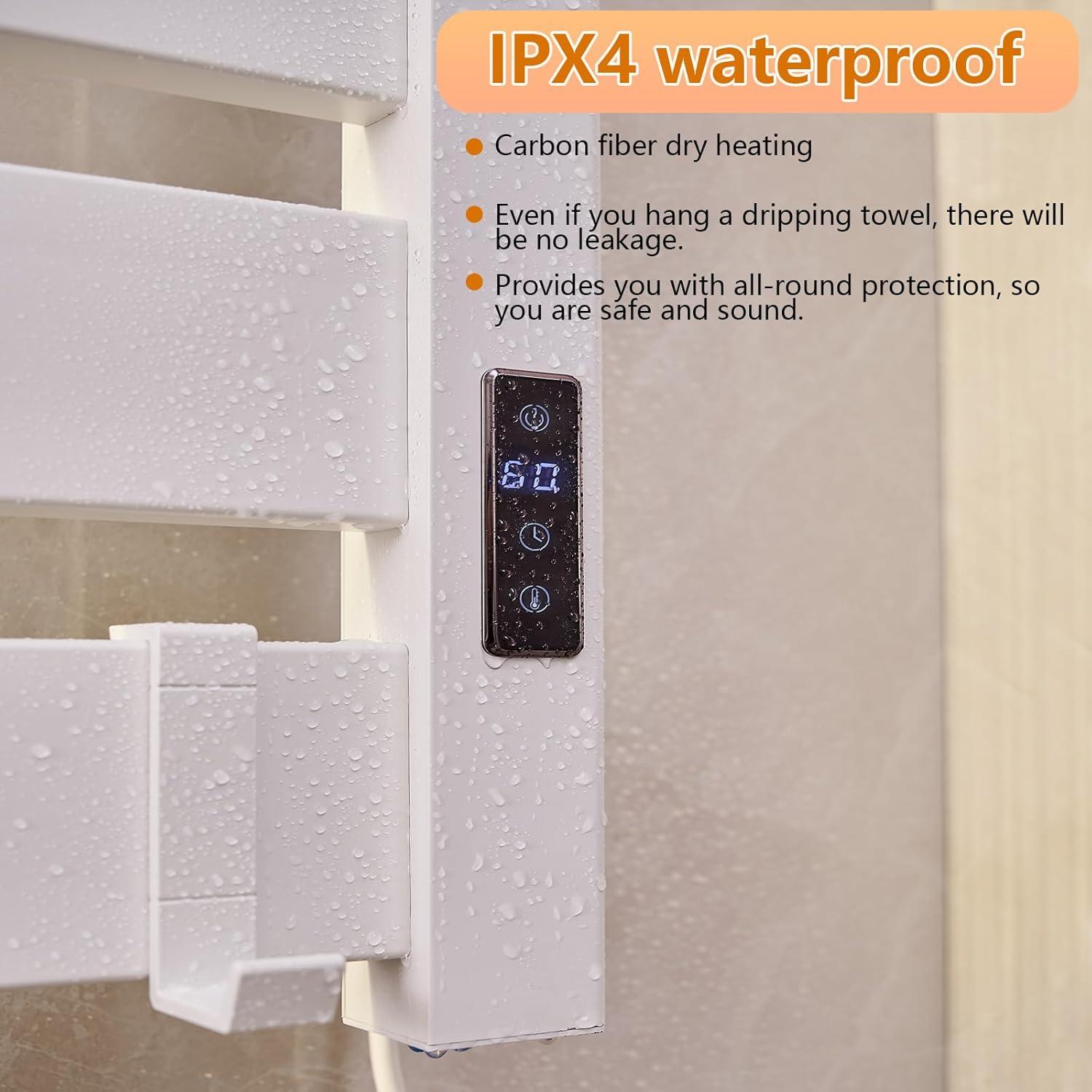 Soporte para Toallas Calentador Verida M27 180W 7 Varillas