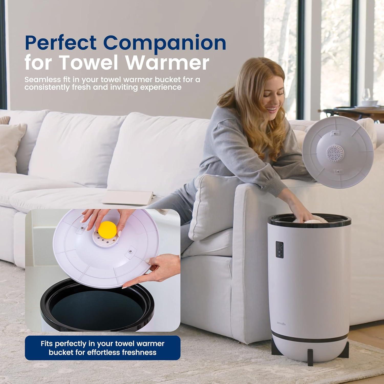 Disco de Fragancia SereneLife para Calentador de Toallas - 15 Aromas