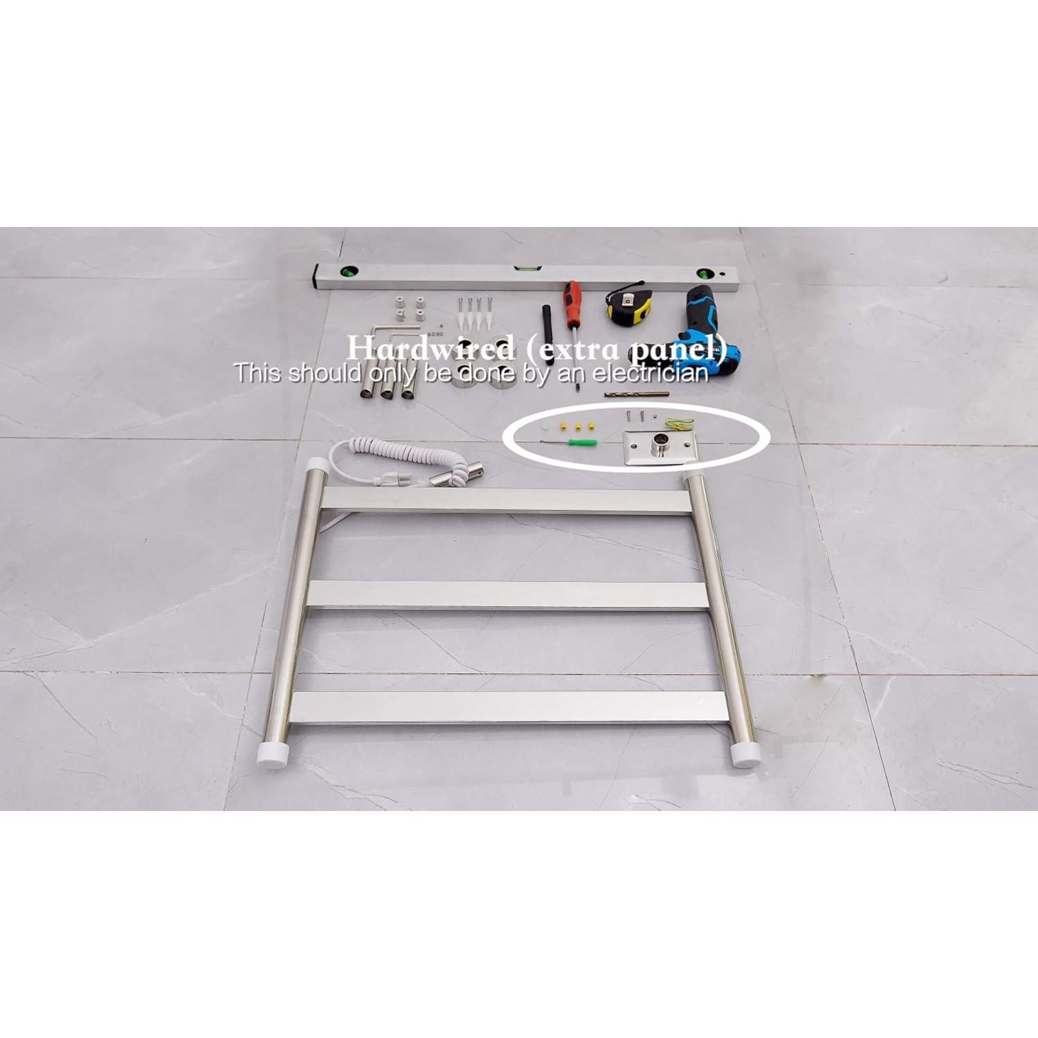 Placa de Pared HEATGENE 2401 Acero Inoxidable Pulido Espejo