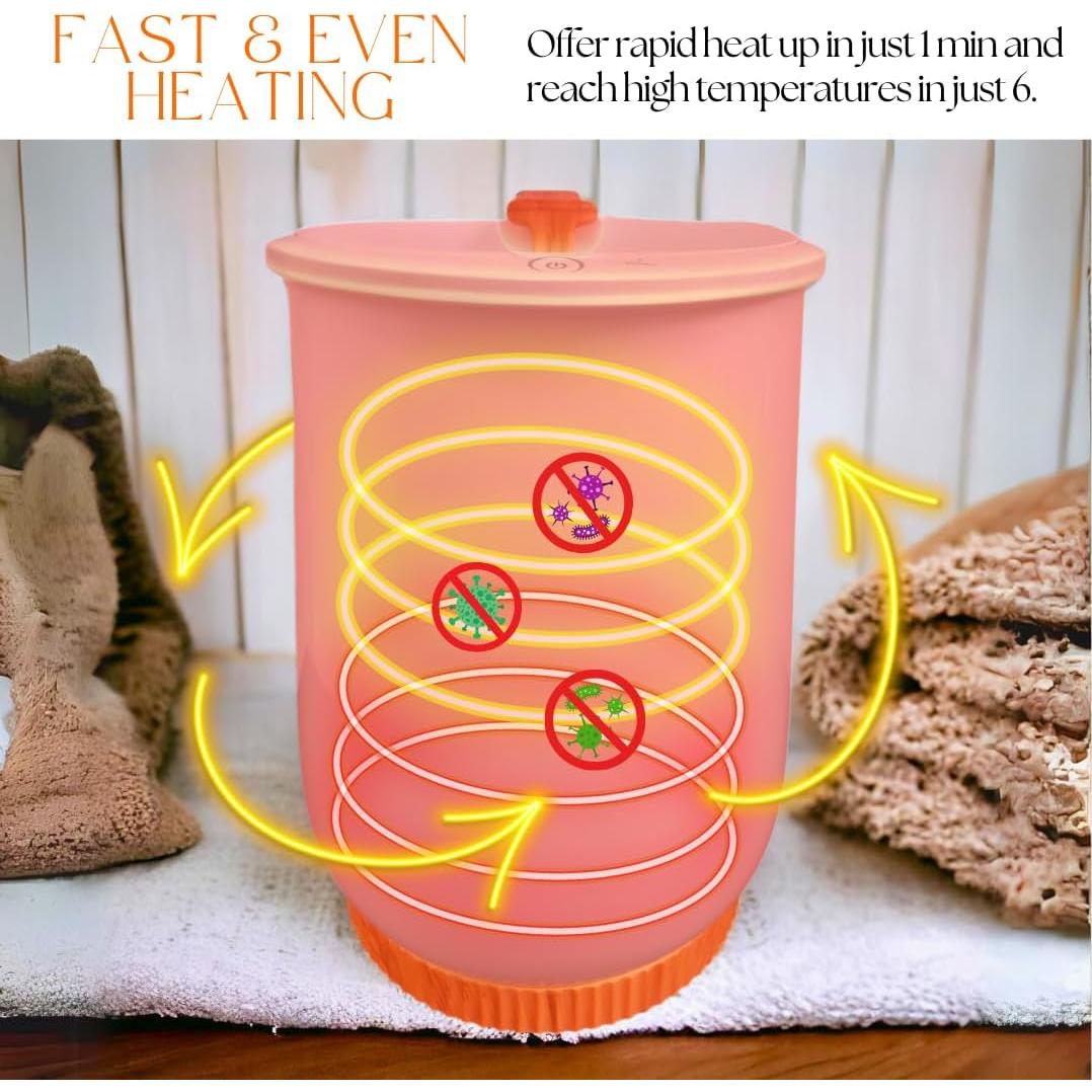 Calentador de Toallas de Lujo Romance Místico, 20L, Apagado Automático