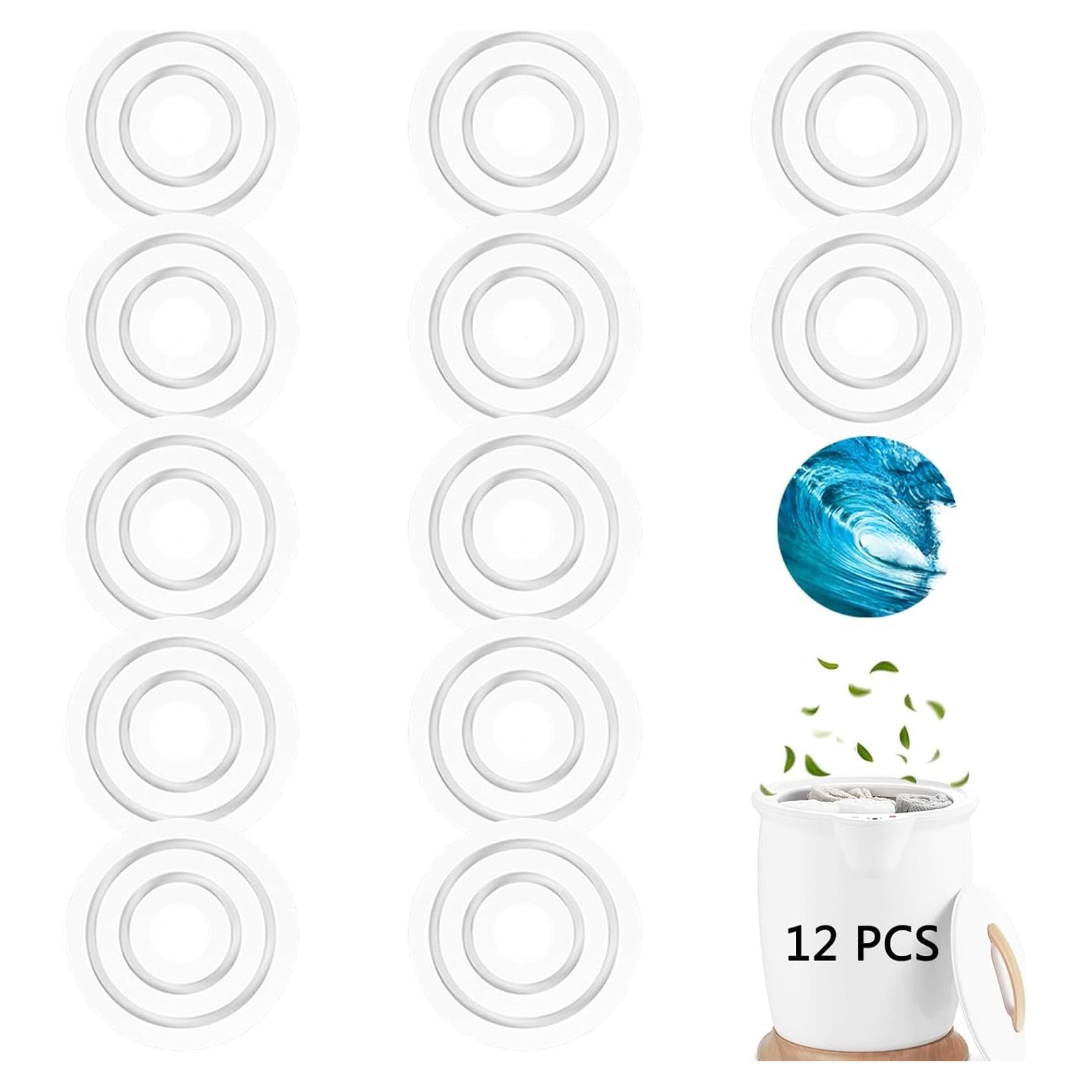 Paquete de 12 Discos de Fragancia Oceánica CYG&CL para Calentador de Toallas