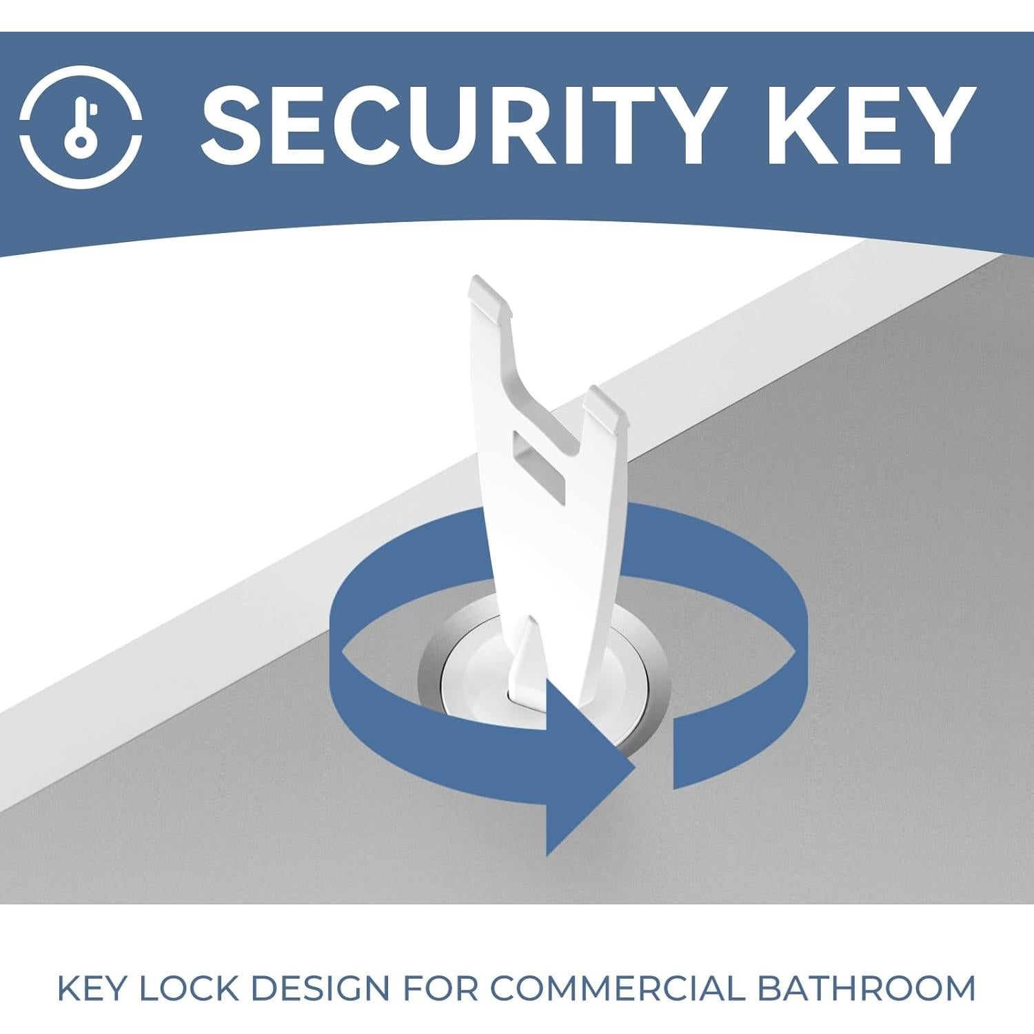 Dispensador de Toallas de Papel PLUSSEN Montado en Pared Plata