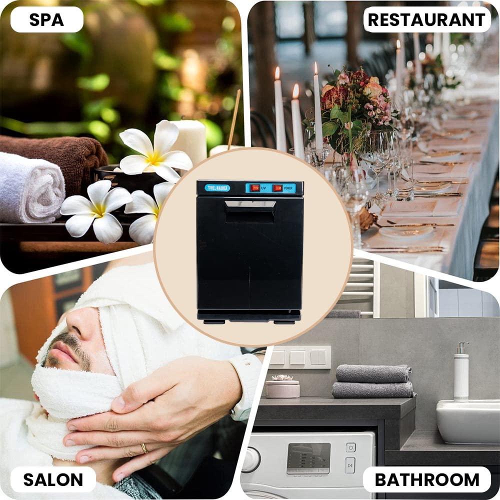 Calentador de Toallas WYZworks 5L con Gabinete UV - Negro