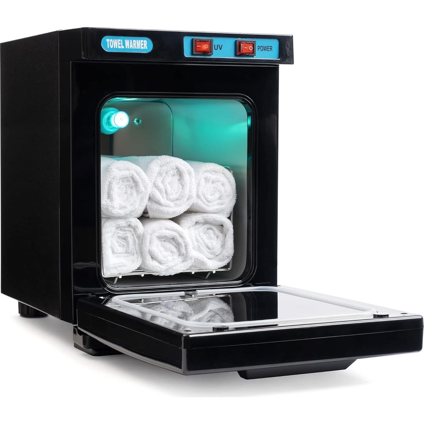 Calentador de Toallas WYZworks 5L con Gabinete UV - Negro