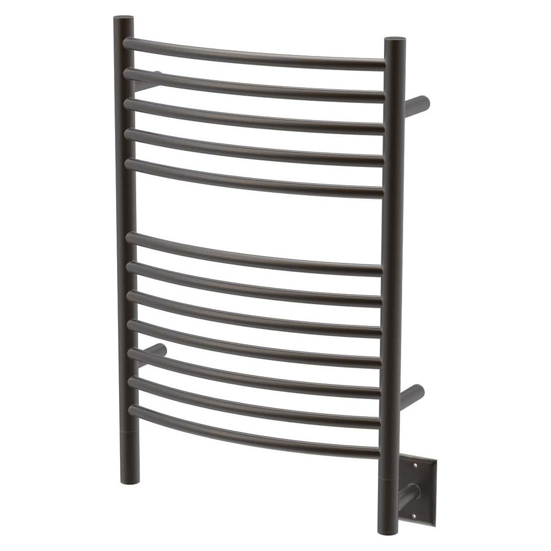 Calentador de Toallas Amba Jeeves E-Curved 12-Bar Bronce Aceitado