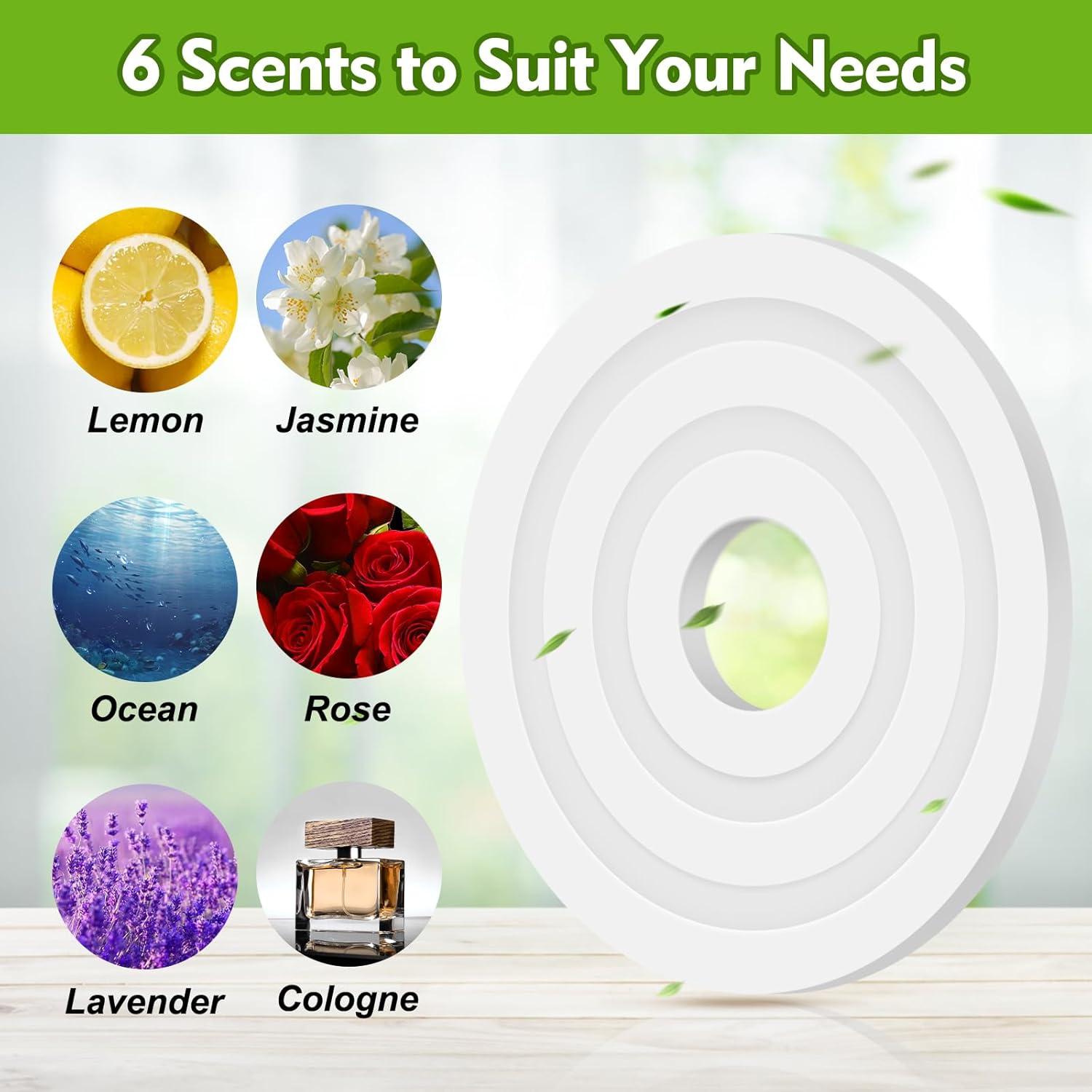 30 Discos Aromáticos FX para Calentador de Toallas - 6 Fragancias