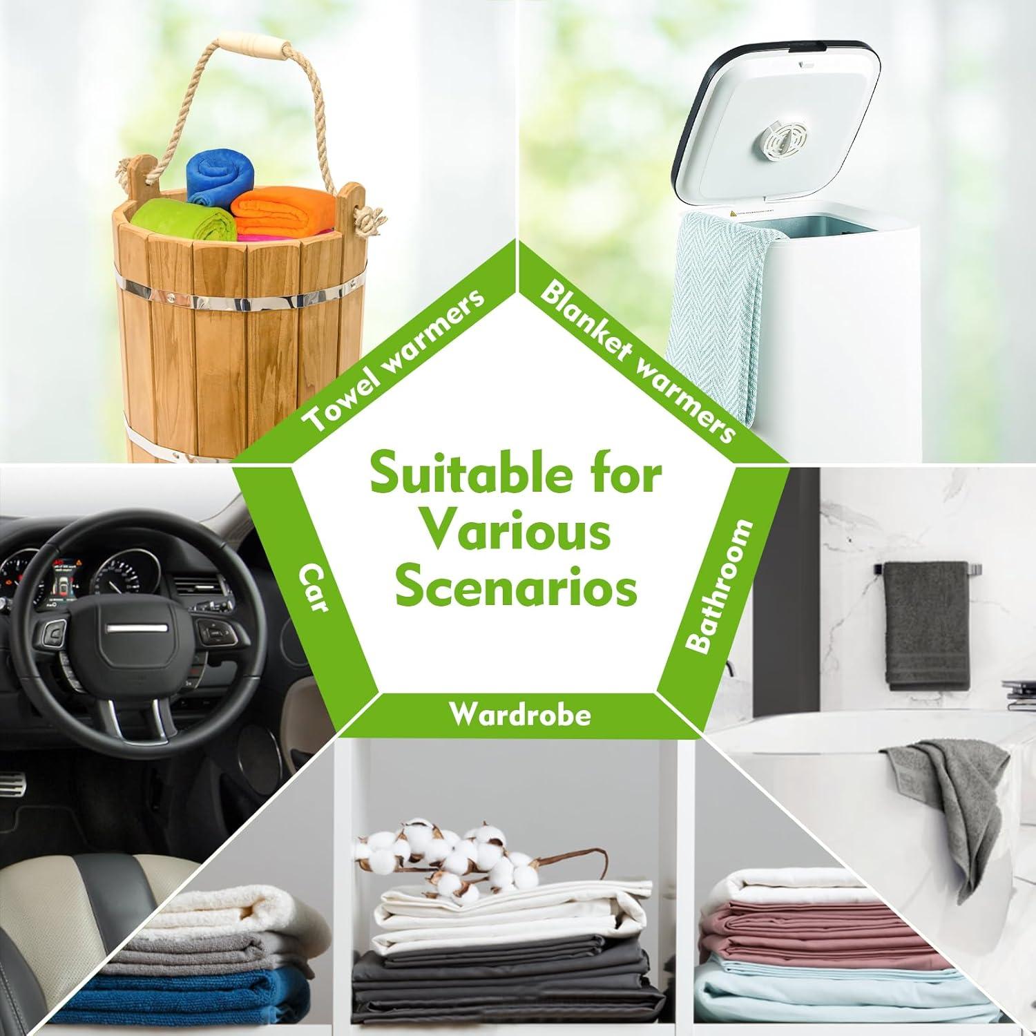 30 Discos Aromáticos FX para Calentador de Toallas - 6 Fragancias