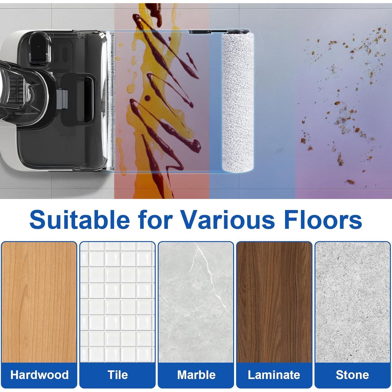 Cepillo Rodante y Filtro HEPA Fixbetter para Tineco S6