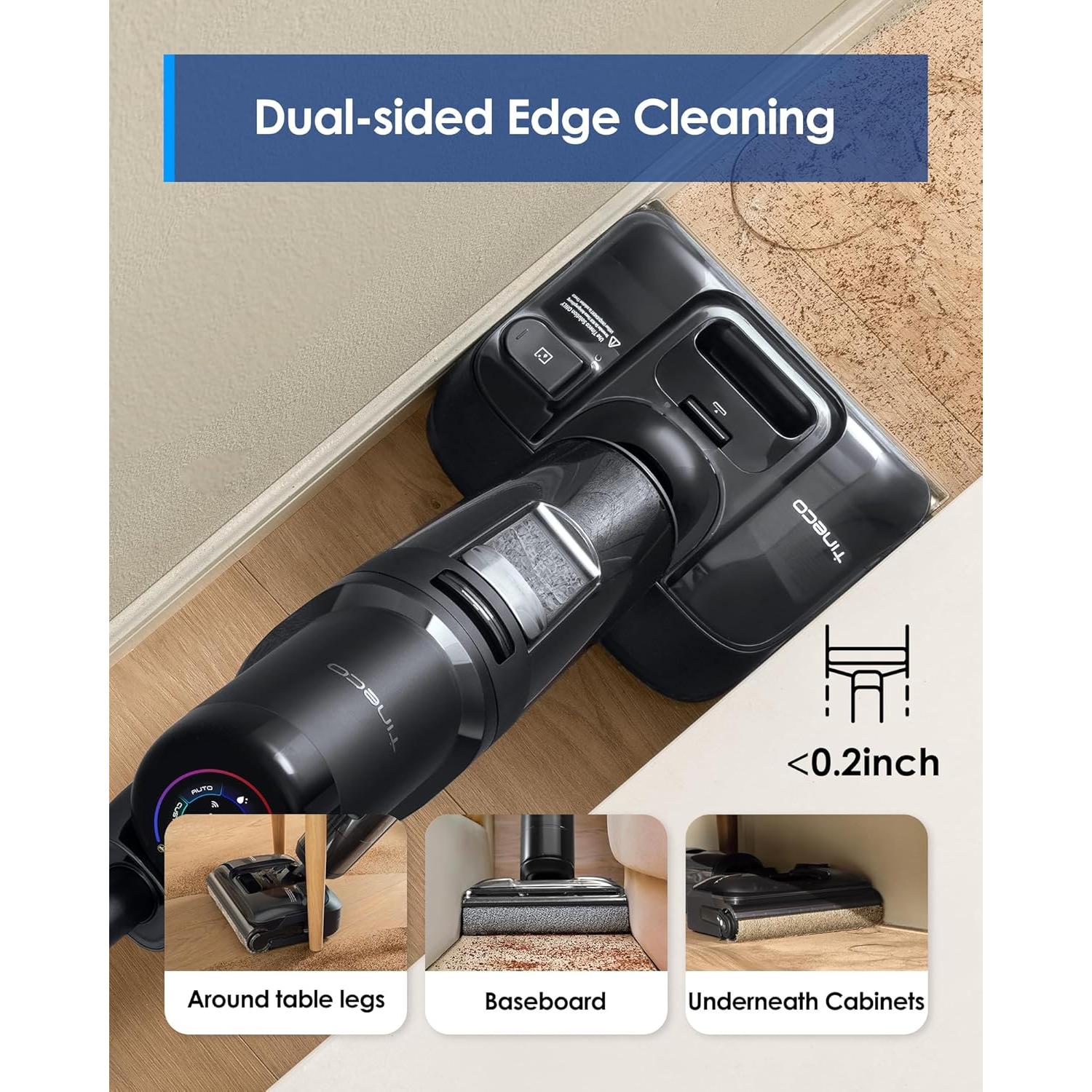 Aspiradora Inalámbrica Tineco Floor ONE S7 Stretch Ultra 180°