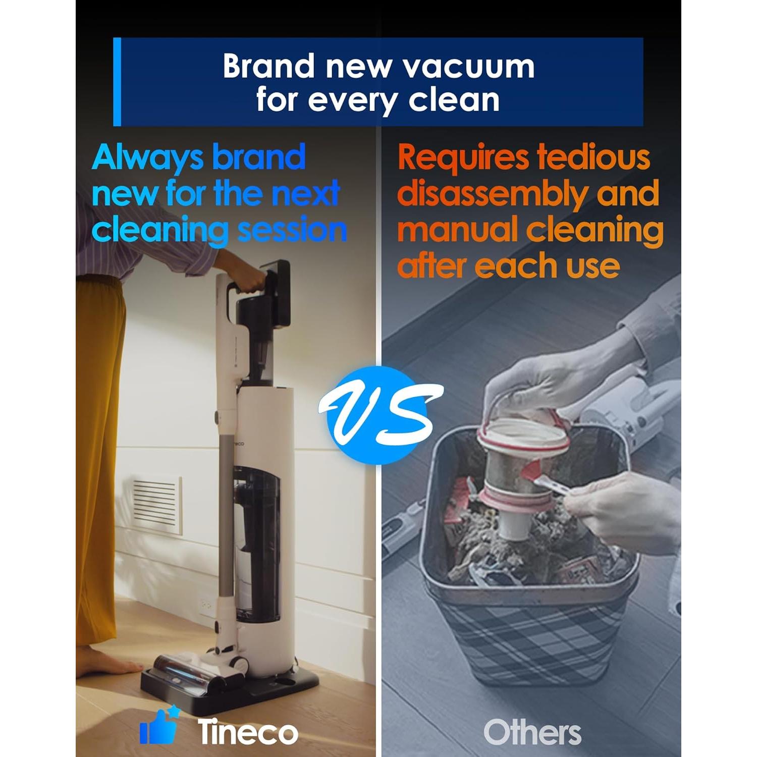 Aspiradora Inalámbrica Tineco Pure ONE Station 5 175W 2.5L